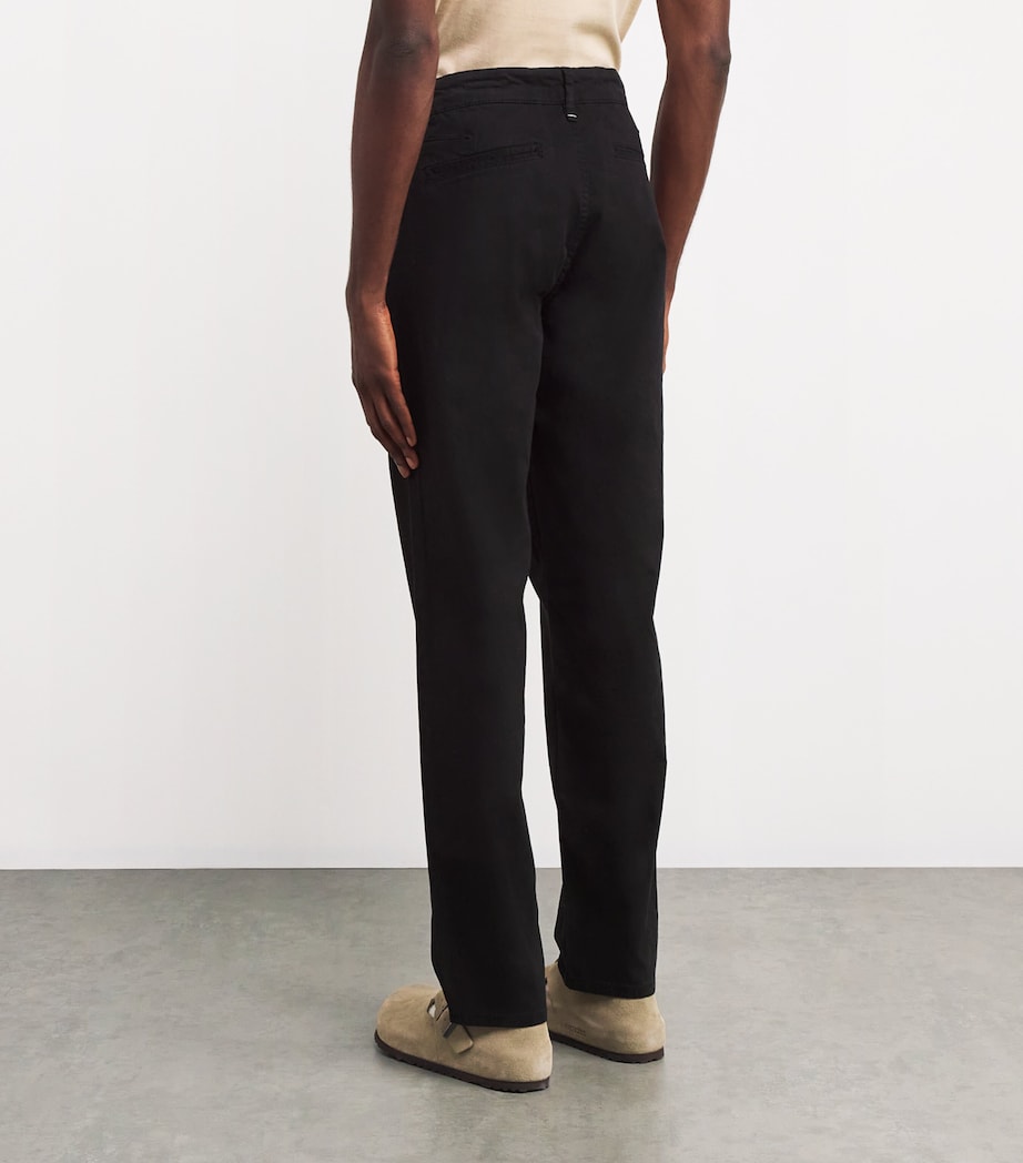 Stretch-Cotton Chinos BLACK Image 4