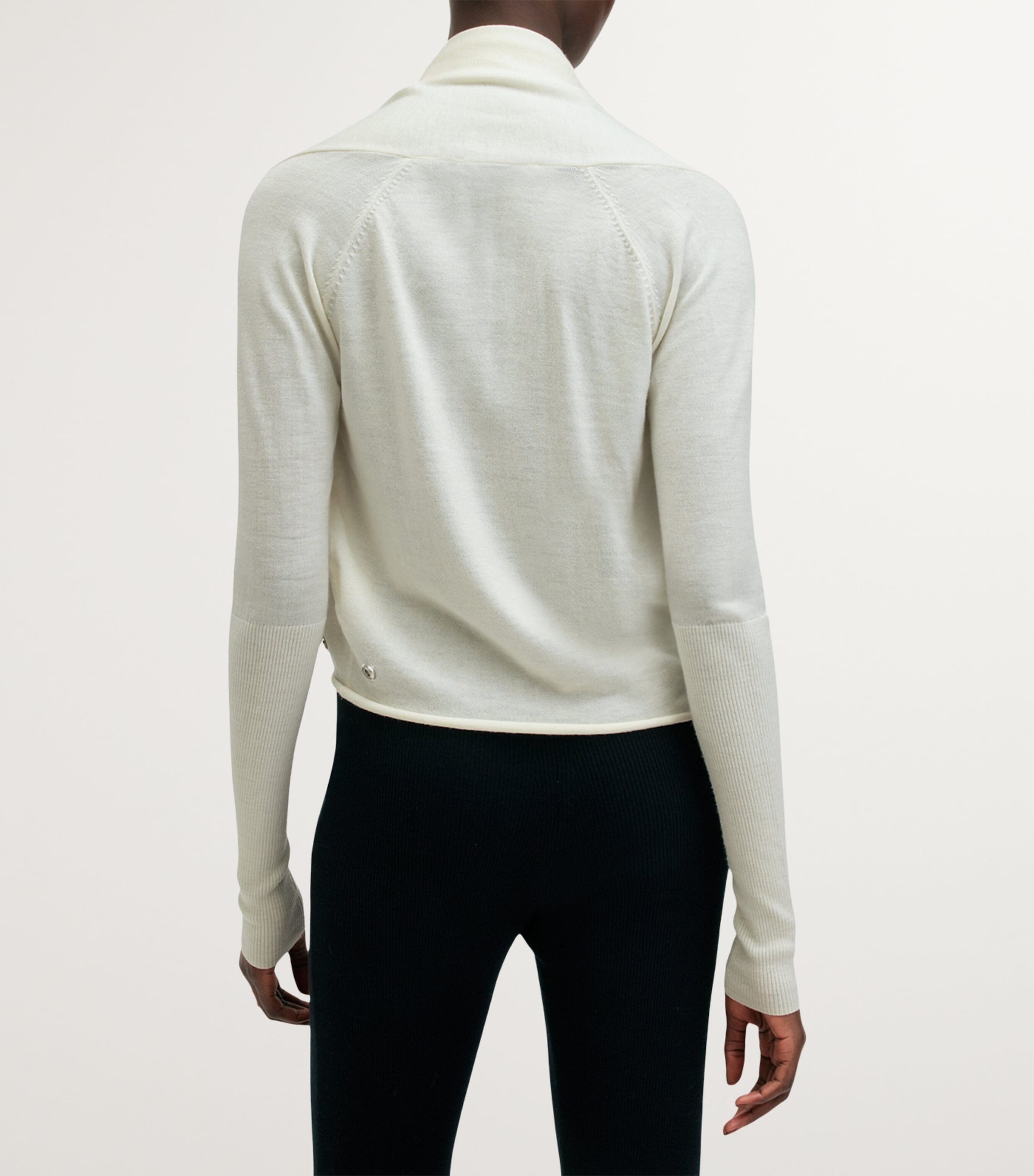 Wasson Cardigan CHALK WHITE Image 5