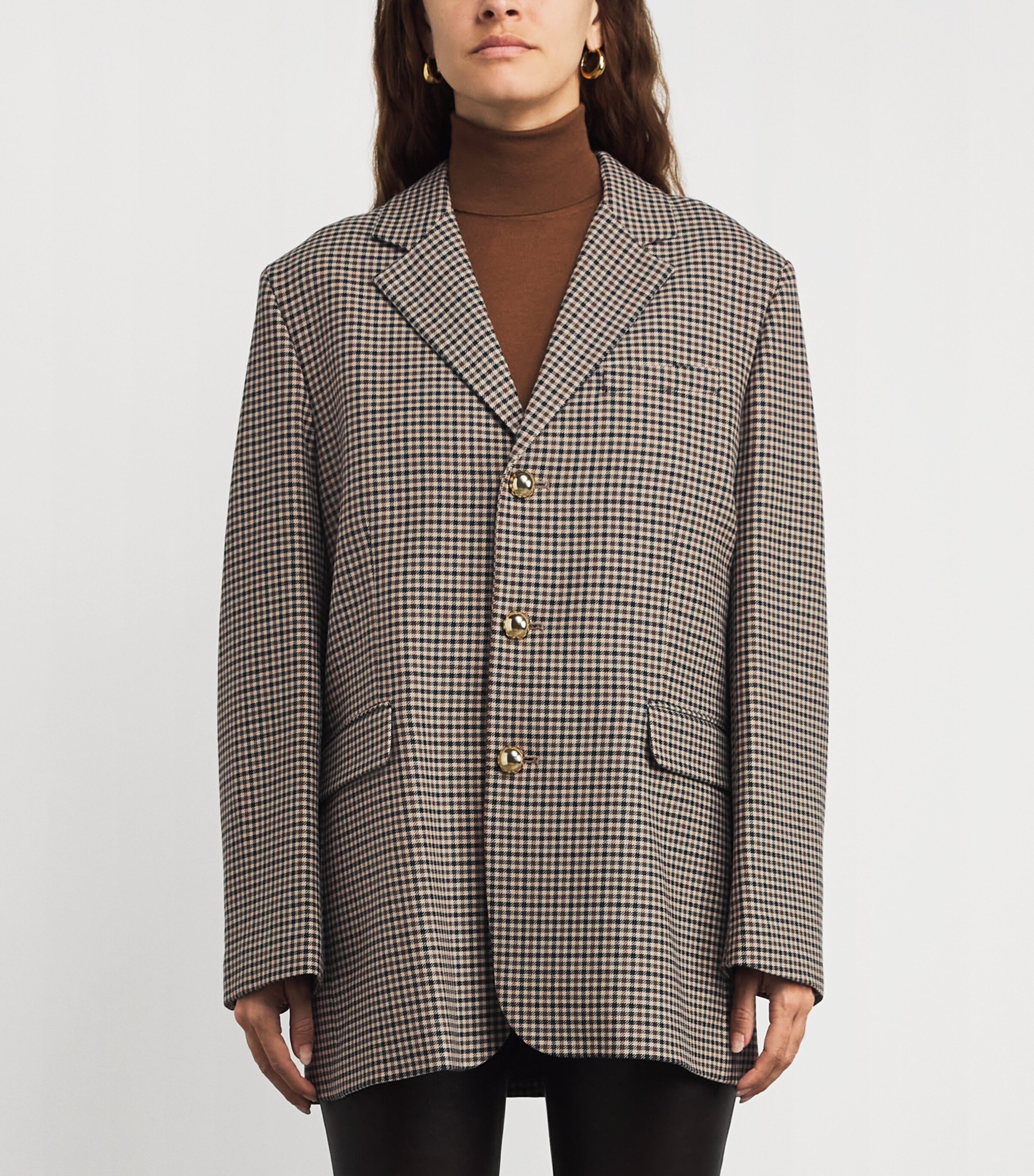 The Houndstooth Blazer NAVY MULTI Image 3