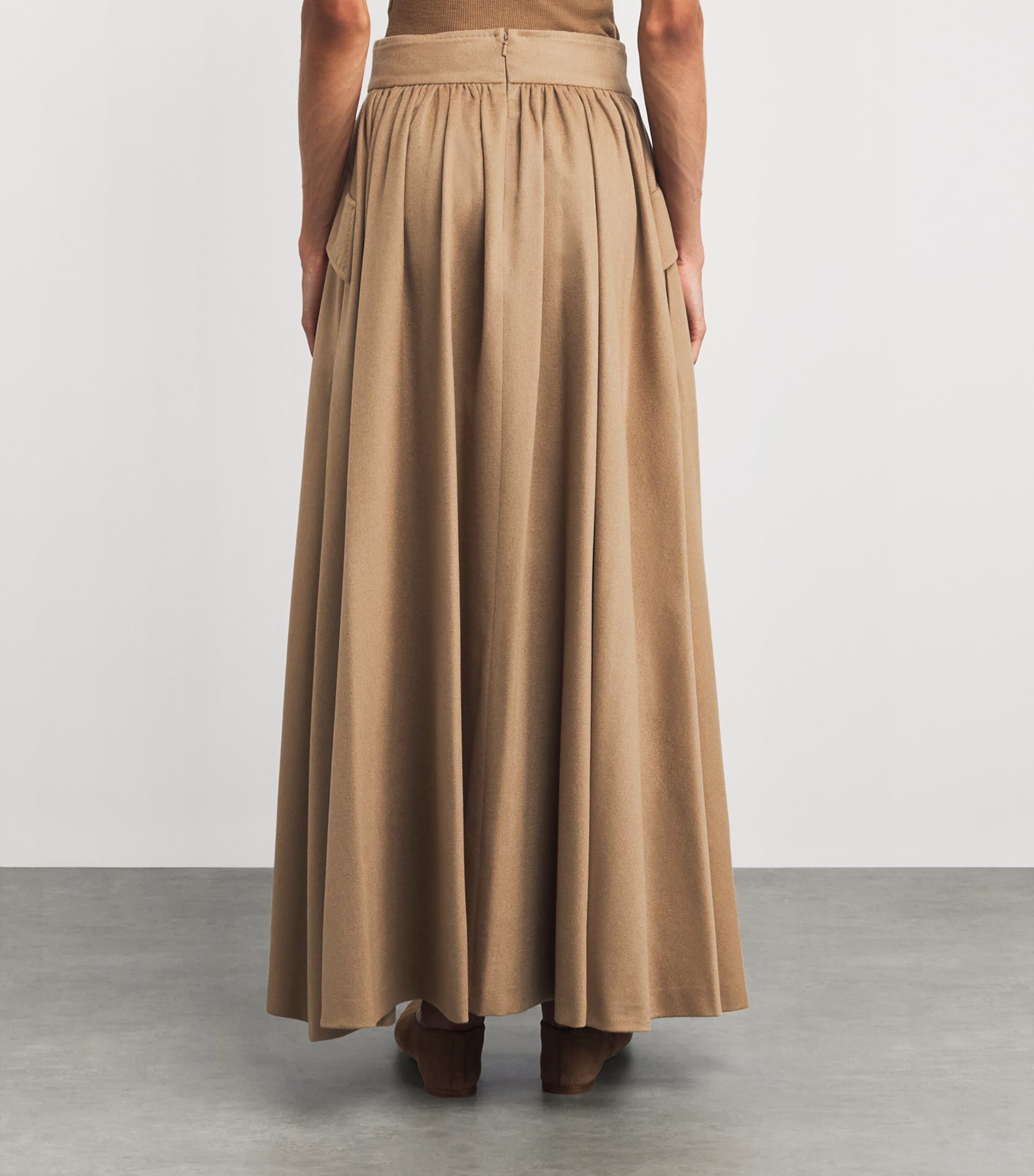 Max Mara Beige Camel Wool Maxi Skirt | Harrods US Max Mara Beige Camel Wool Maxi Skirt | Harrods US