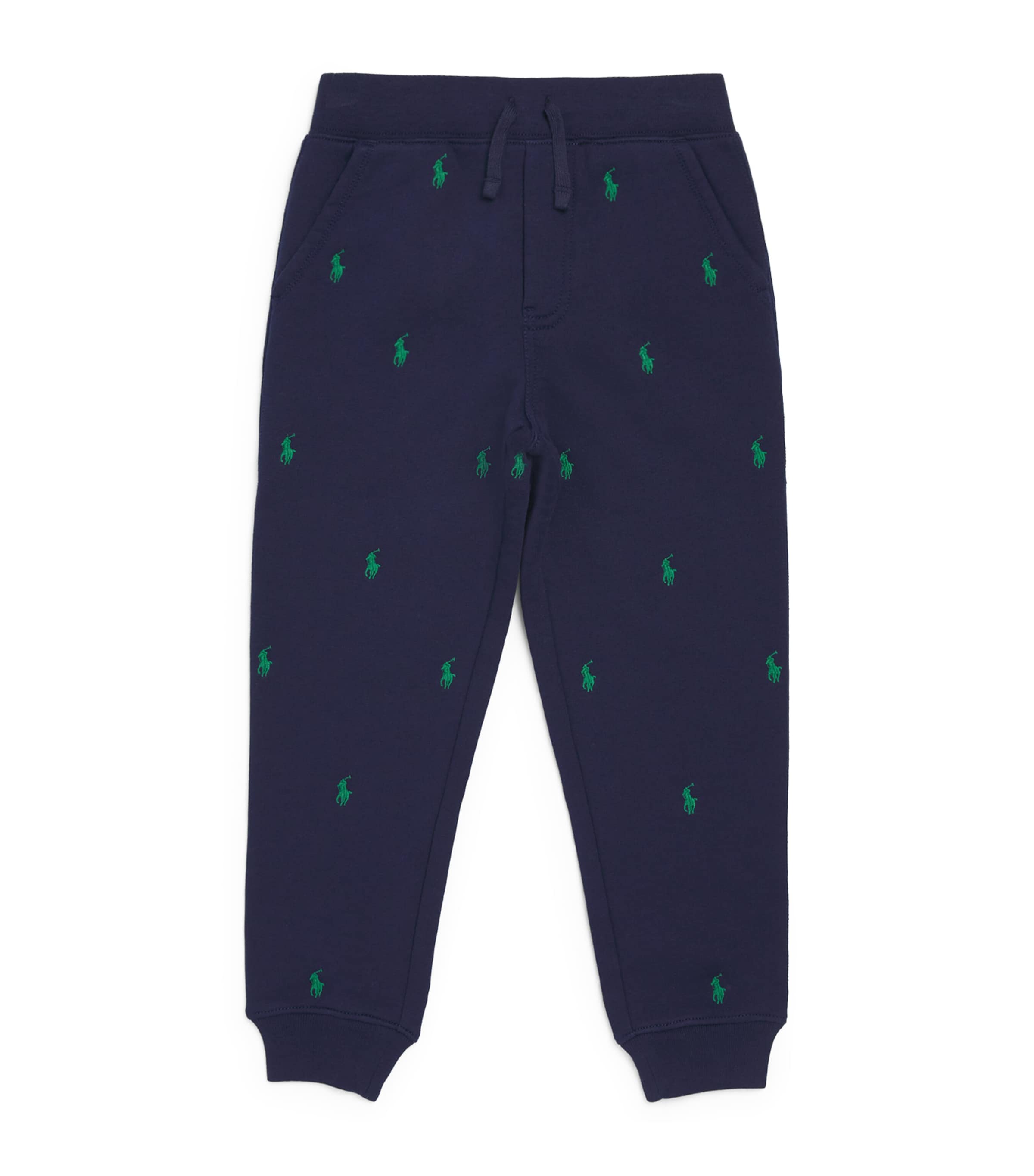 Ralph Lauren Kids Polo Pony Sweatpants (2-7 Years) Navy Image 1