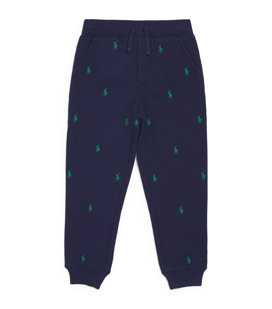 Ralph Lauren Kids Polo Pony Sweatpants (2-7 Years) Navy Image 1