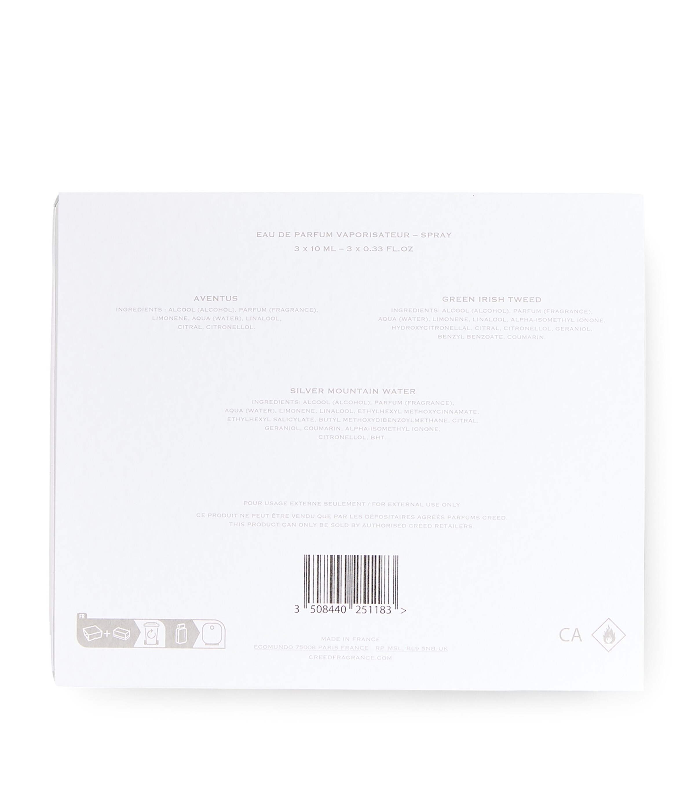 Men's Discovery Set (3 x 10ml) NO COLOUR Image 5