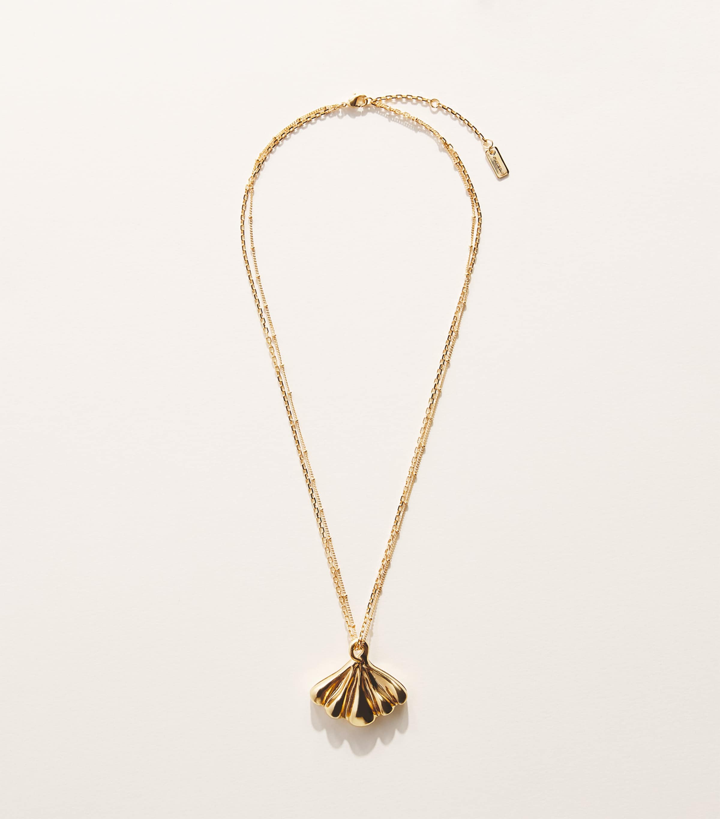 Chloé Chloé Mirror Pendant Necklace Gold Image 2