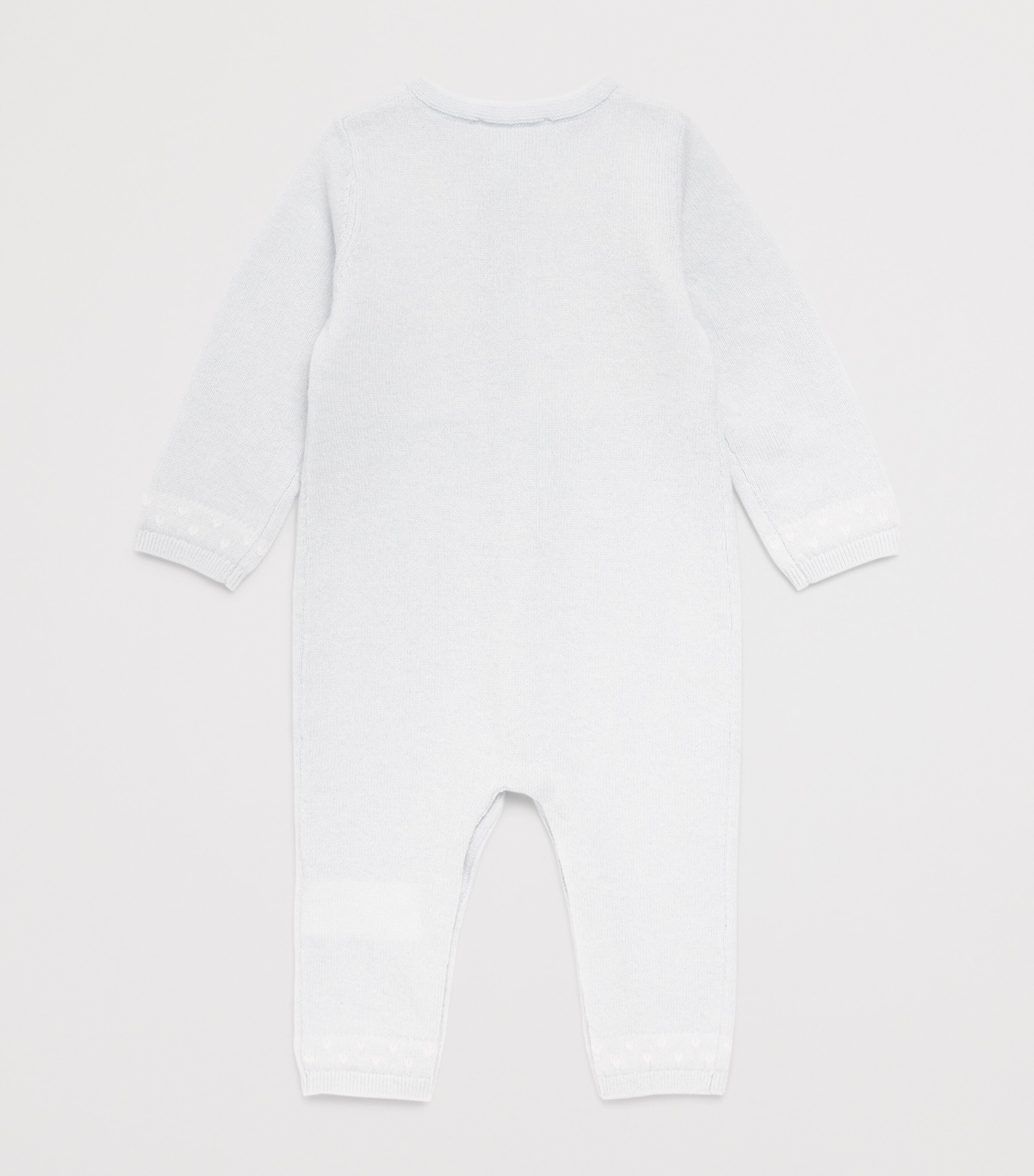 Tartine et Chocolat Wool-Cashmere Playsuit (1-24 Months) Ciel Image 2