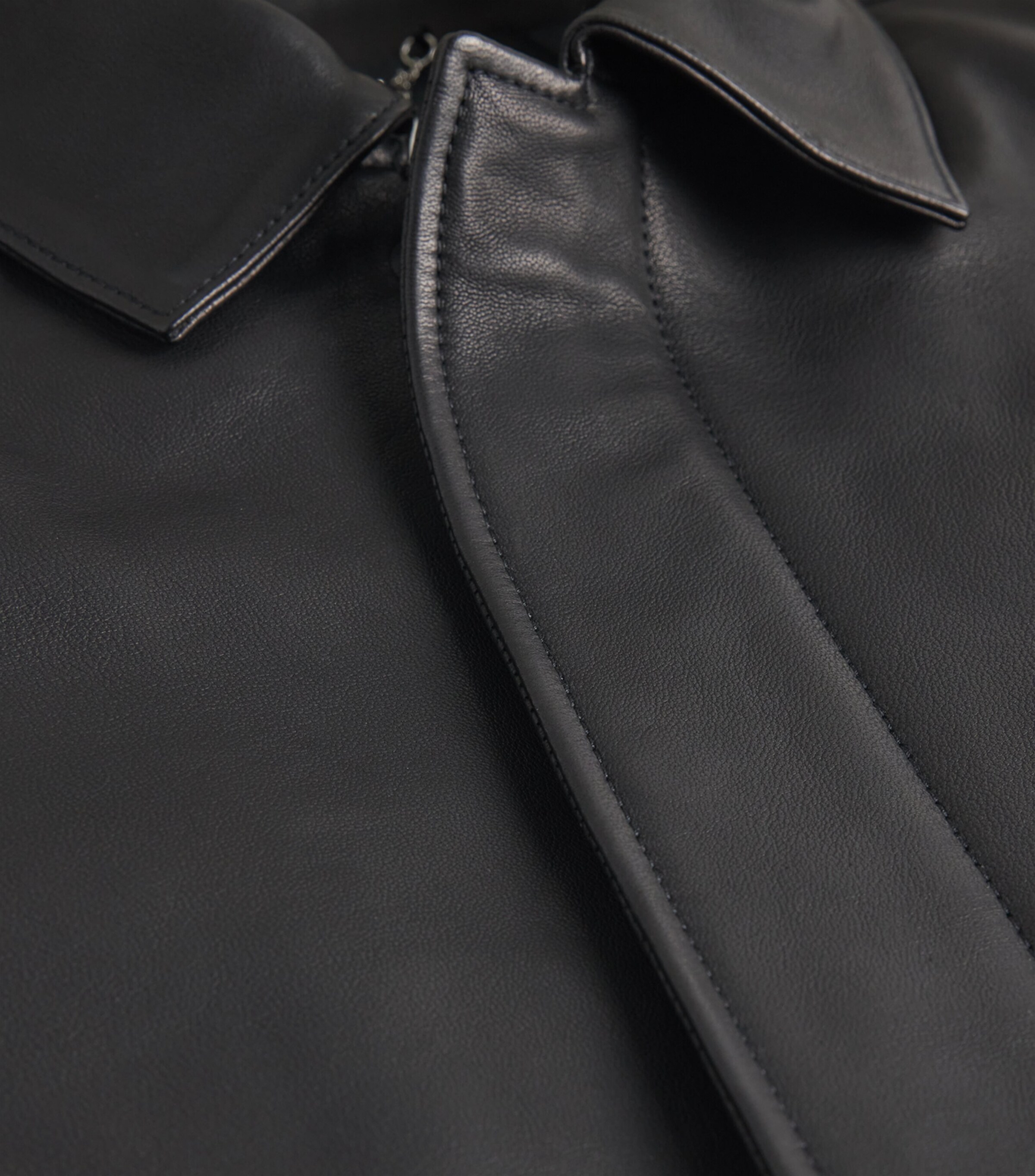 Leather Landon Jacket BLACK Image 5