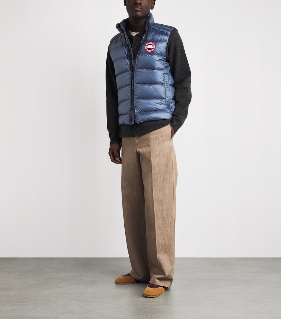 Canada Goose Mens Down Quilted Crofton Gilet Image 2