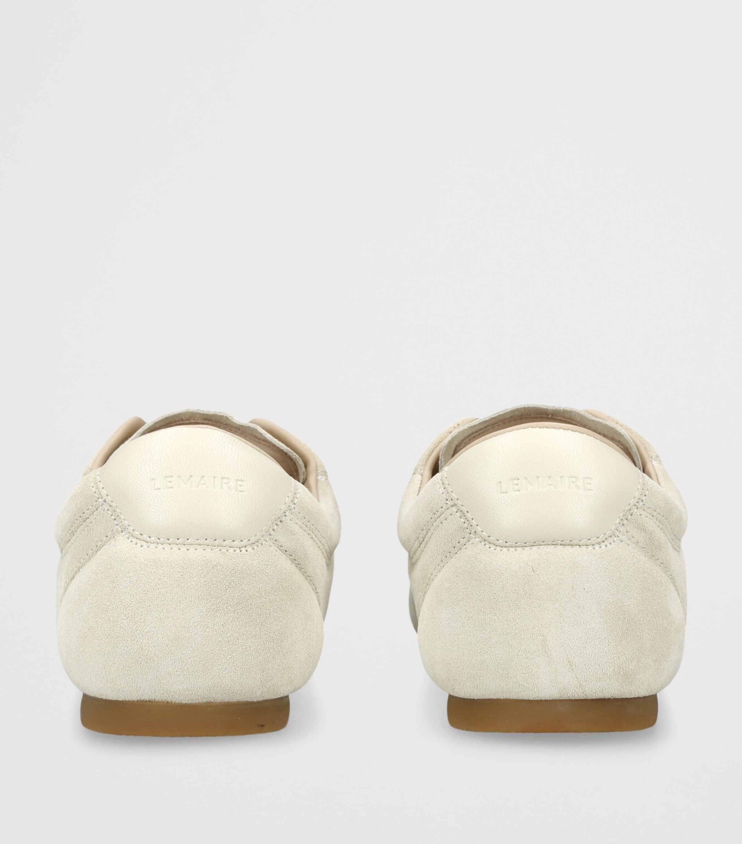 Suede Soft Runner Sneakers GREY/LIGHT Image 2