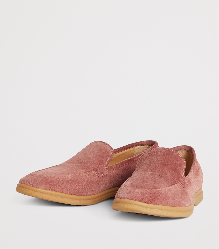 Eleventy Suede Loafers Lampone Image 3