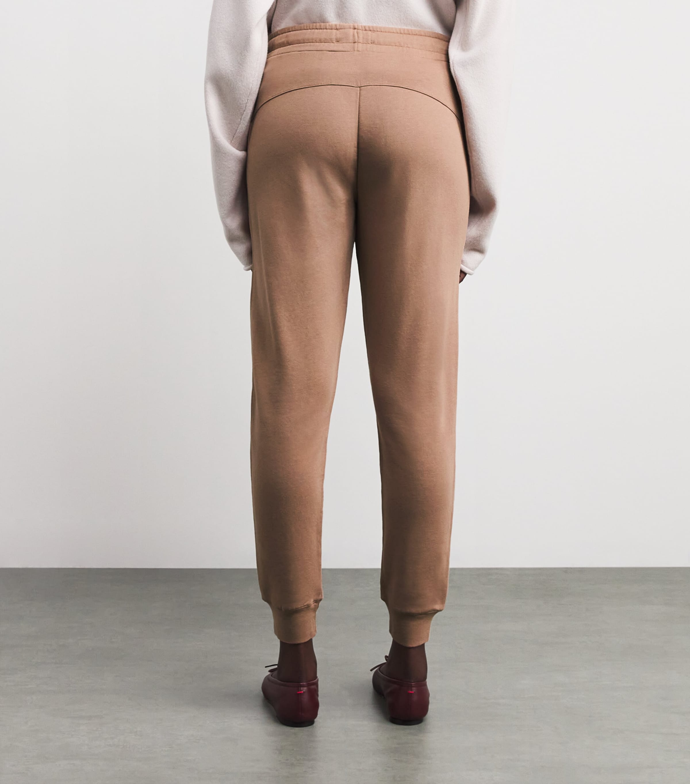 Cotton-Modal Quinn Sweatpants 1 BROWN Image 4