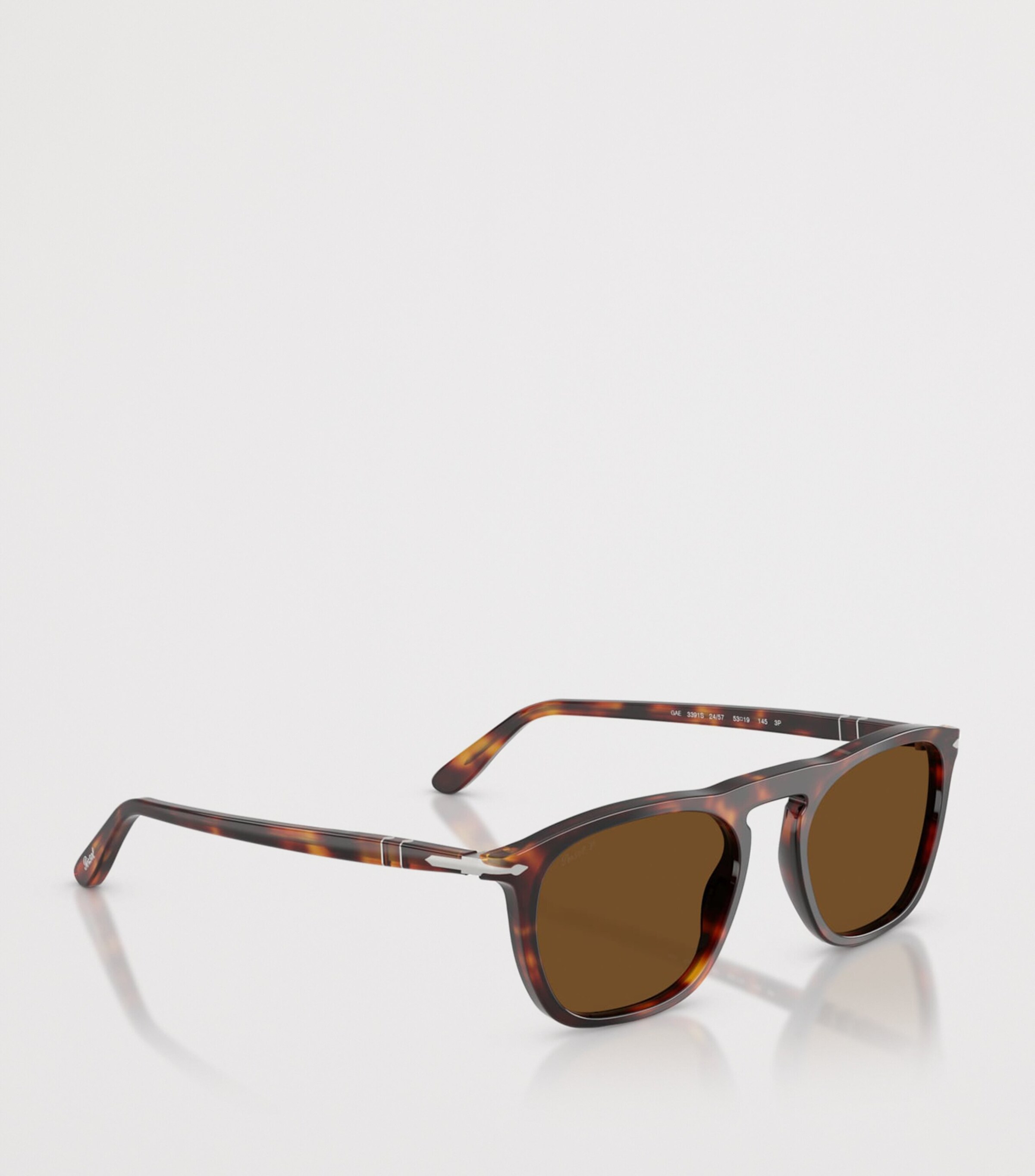 Persol Tortoiseshell Gae Square Sunglasses Brown Image 6
