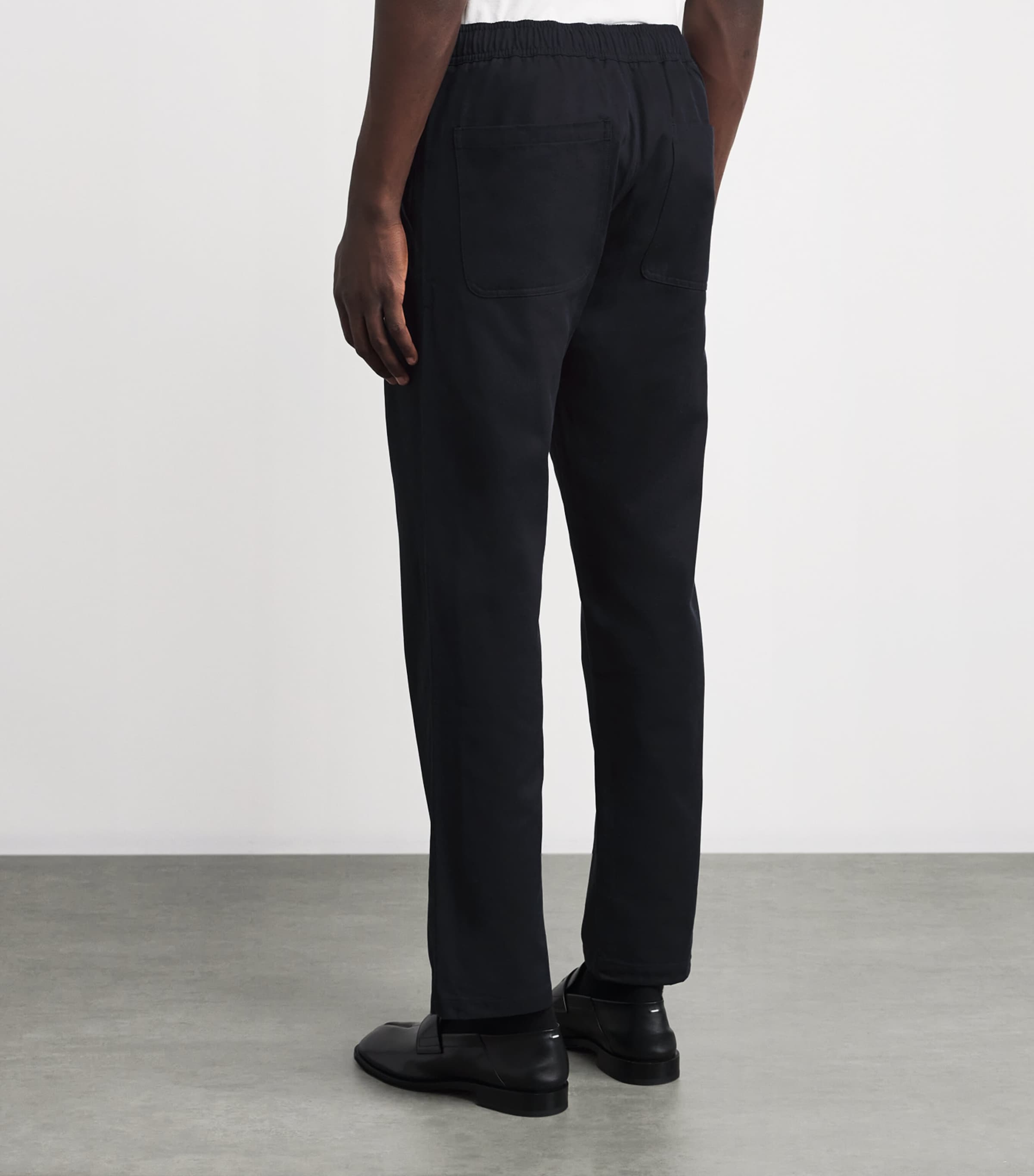 Organic Cotton-Blend Jabari Straight Trousers SALUTE Image 4