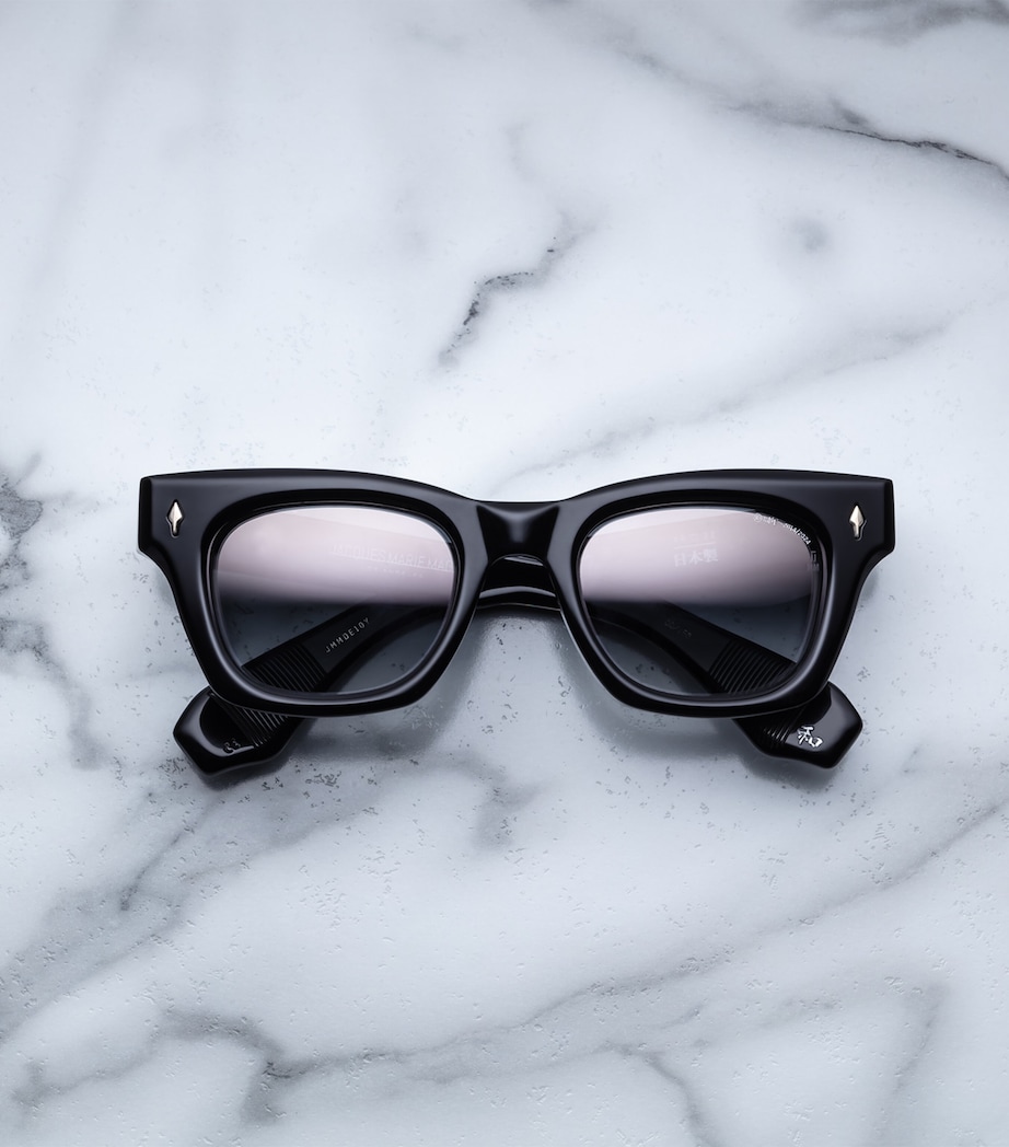 Jacques Marie Mage 10th-Anniversary Edition Dealan Polarised Sunglasses Gry Plrzd Glss/slvr Image 3