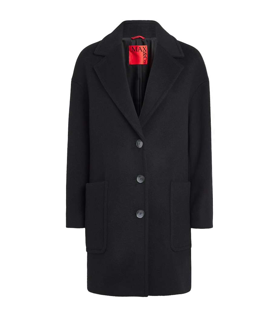 Wool Coat BLACK Image 1