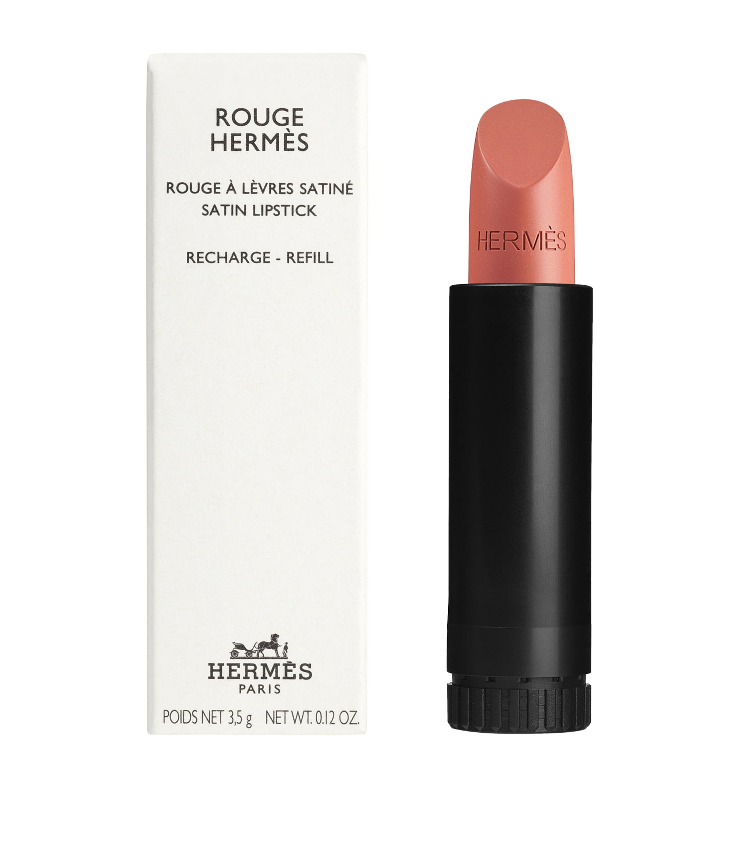 HERMÈS Rouge Hermès Satin Lipstick - 17 Beige Ebloui - Refill | Make-up | Lips | Lipsticks | Designers | HERMÈS