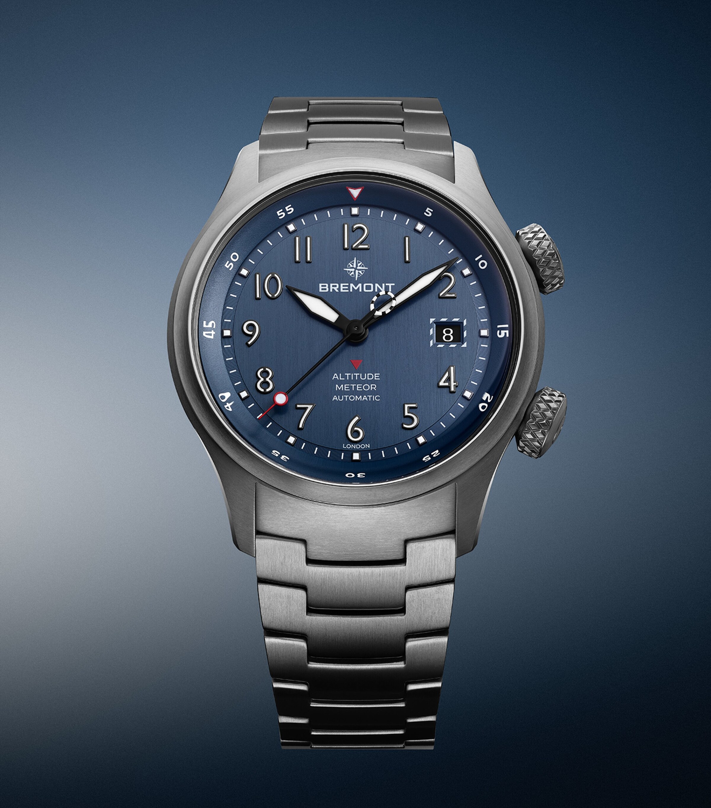 Bremont Titanium Altitude MB Meteor Watch 42mm Blue Image 7