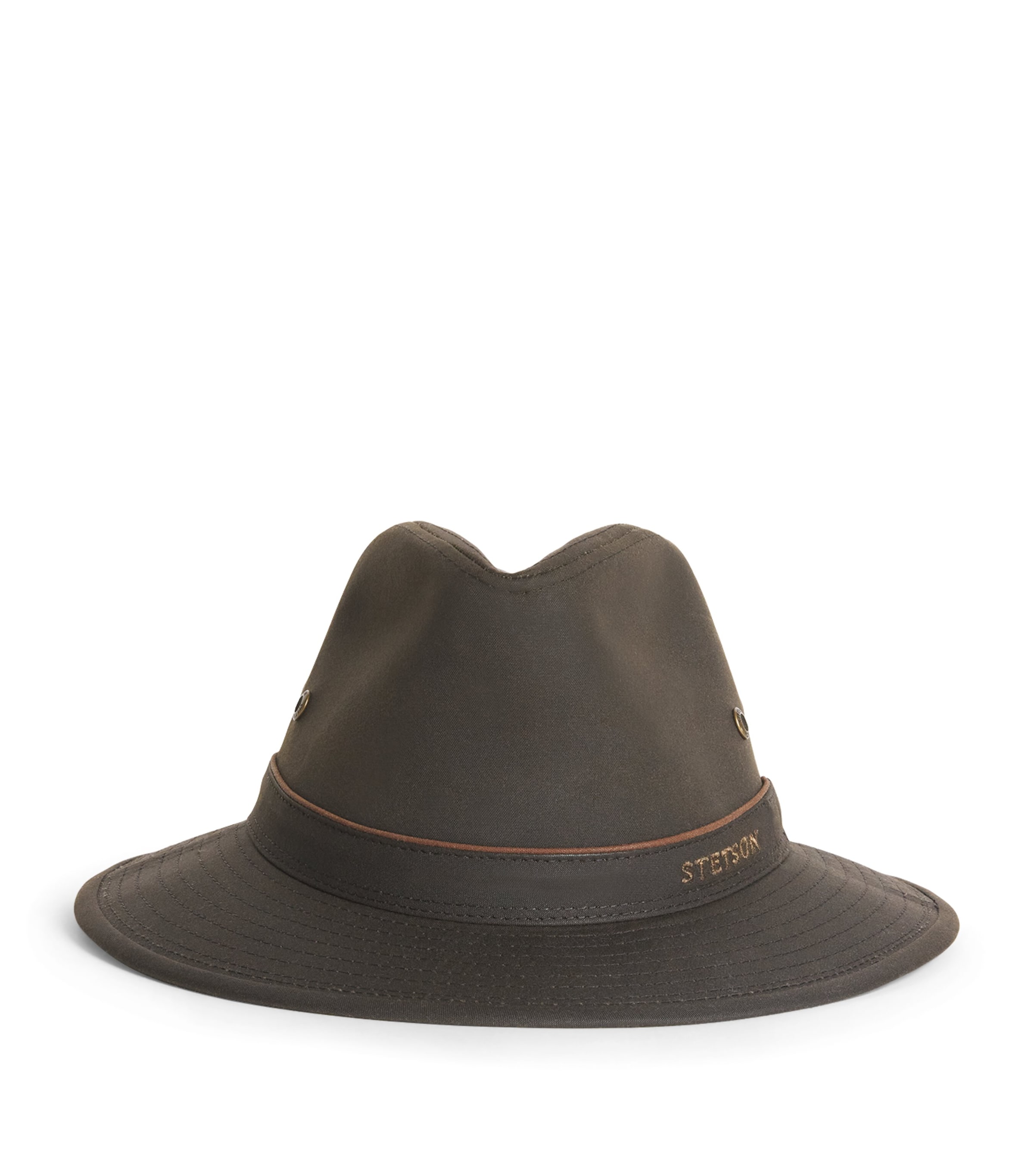 Stetson Cotton-Blend Wax Traveller Hat | Men Accessories | Hats | Fedora Hats | Designers | Stetson