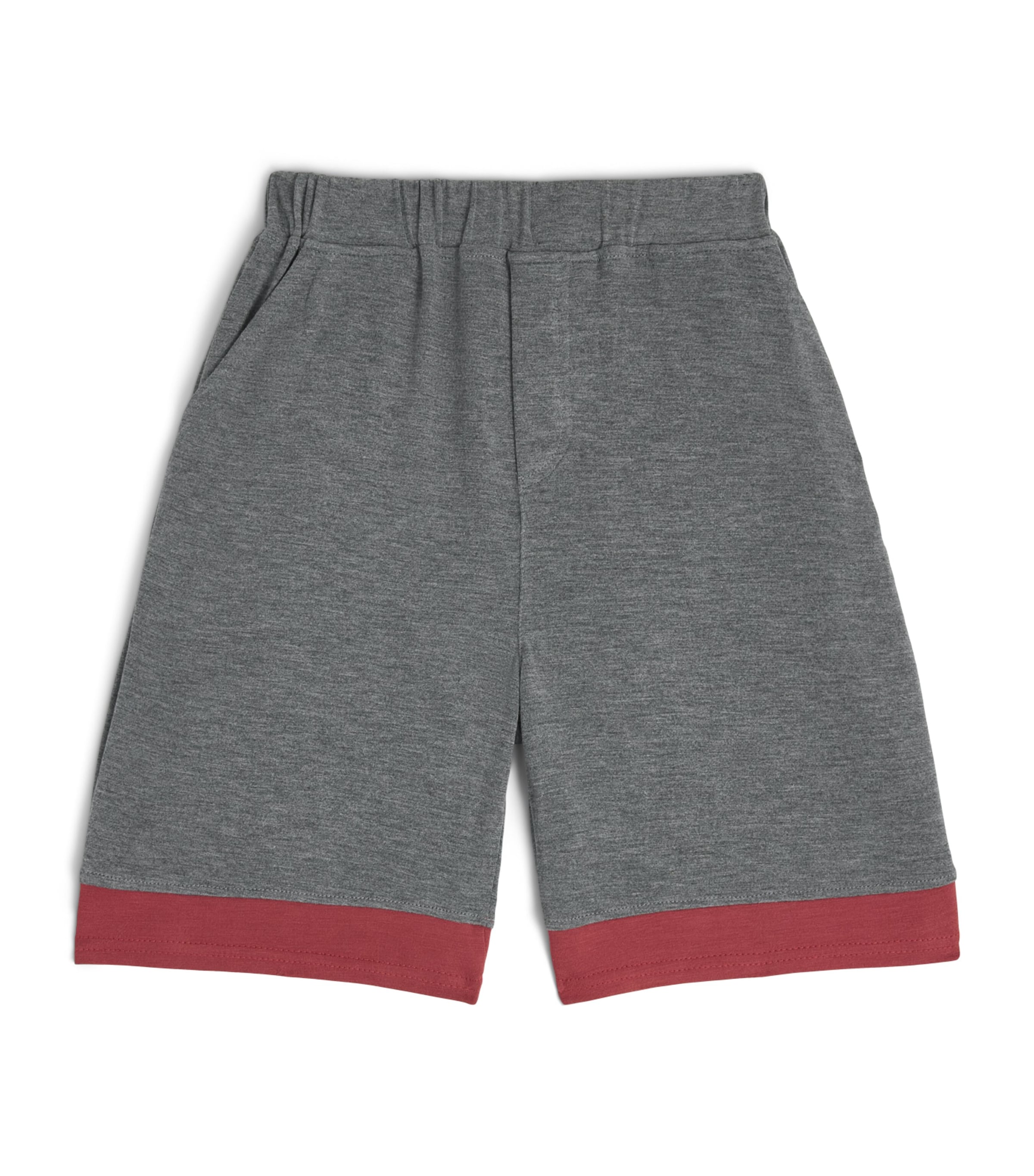 Homebody Kids Jersey Marlow Pyjama Shorts (4-16 Years) Mid Grey Image 1