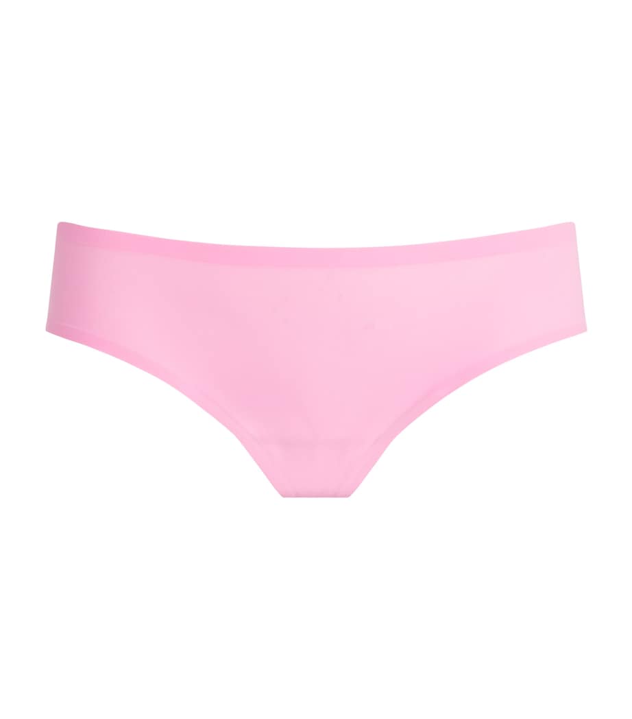 Chantelle Womens SoftStretch Brazilian Briefs Peony Pink Image 1