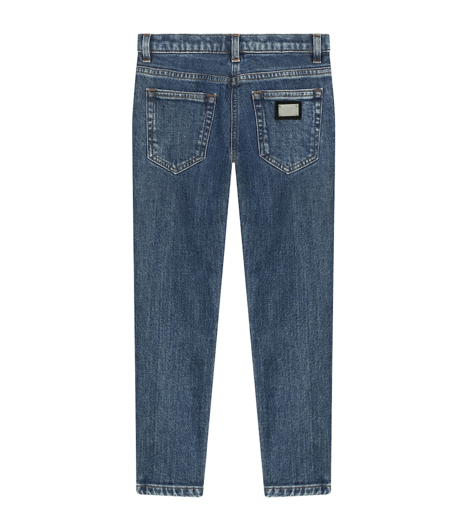 Straight Jeans (2-6 Years) B0013-SEA BL Image 2