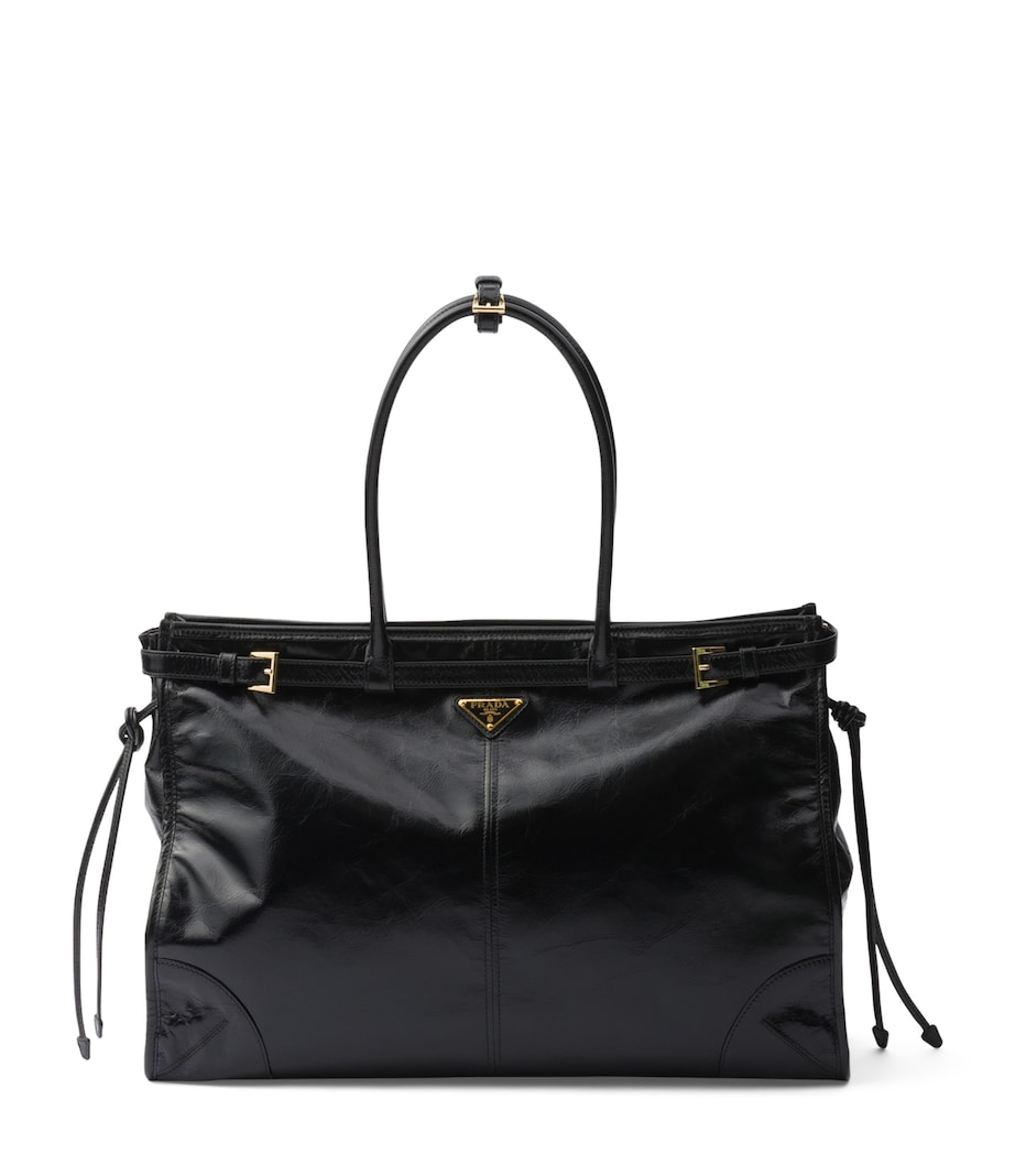 Large Leather Bonnie Top-Handle Bag F0002 Image 1