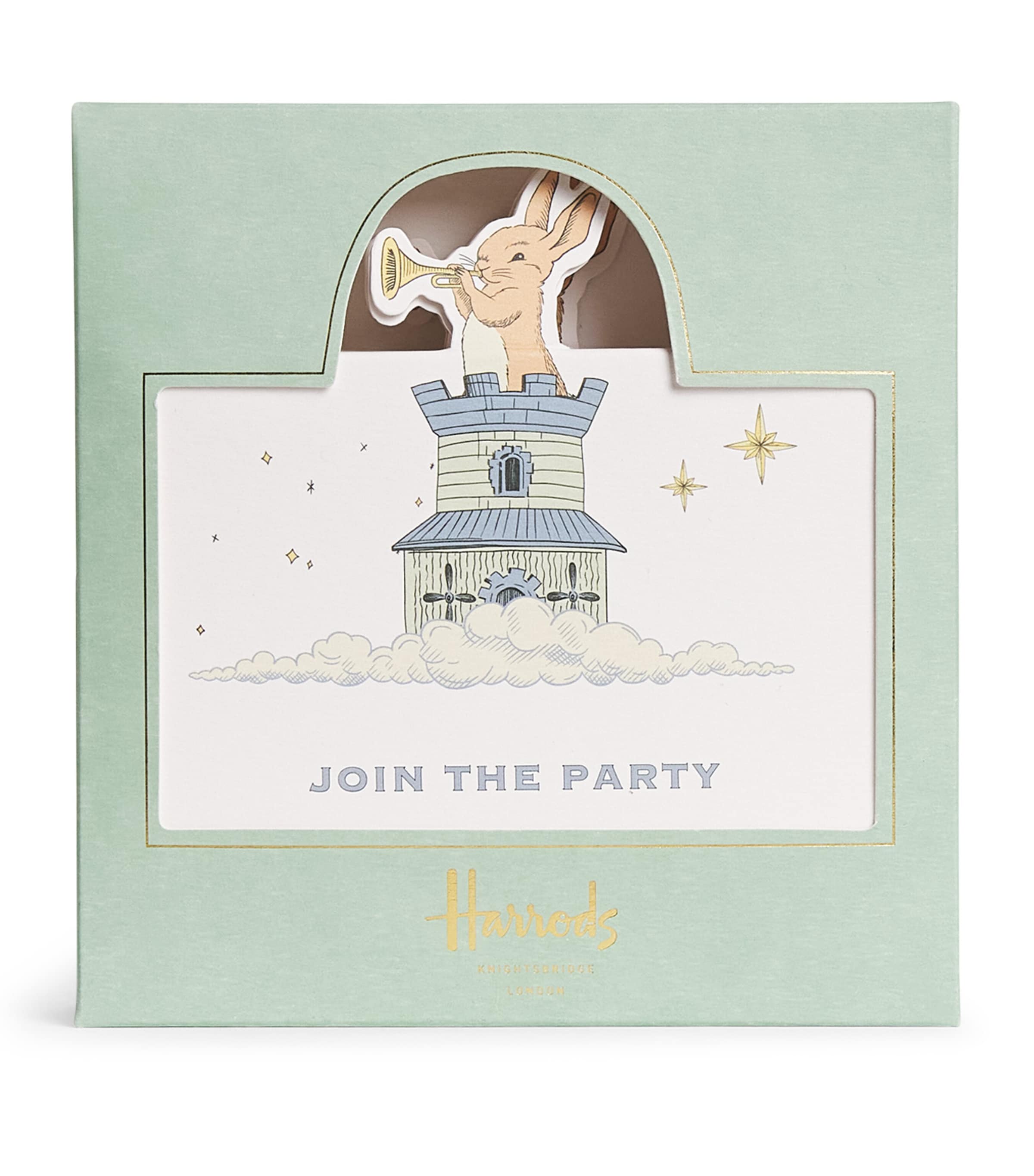 Harrods Bunny Party Invitations