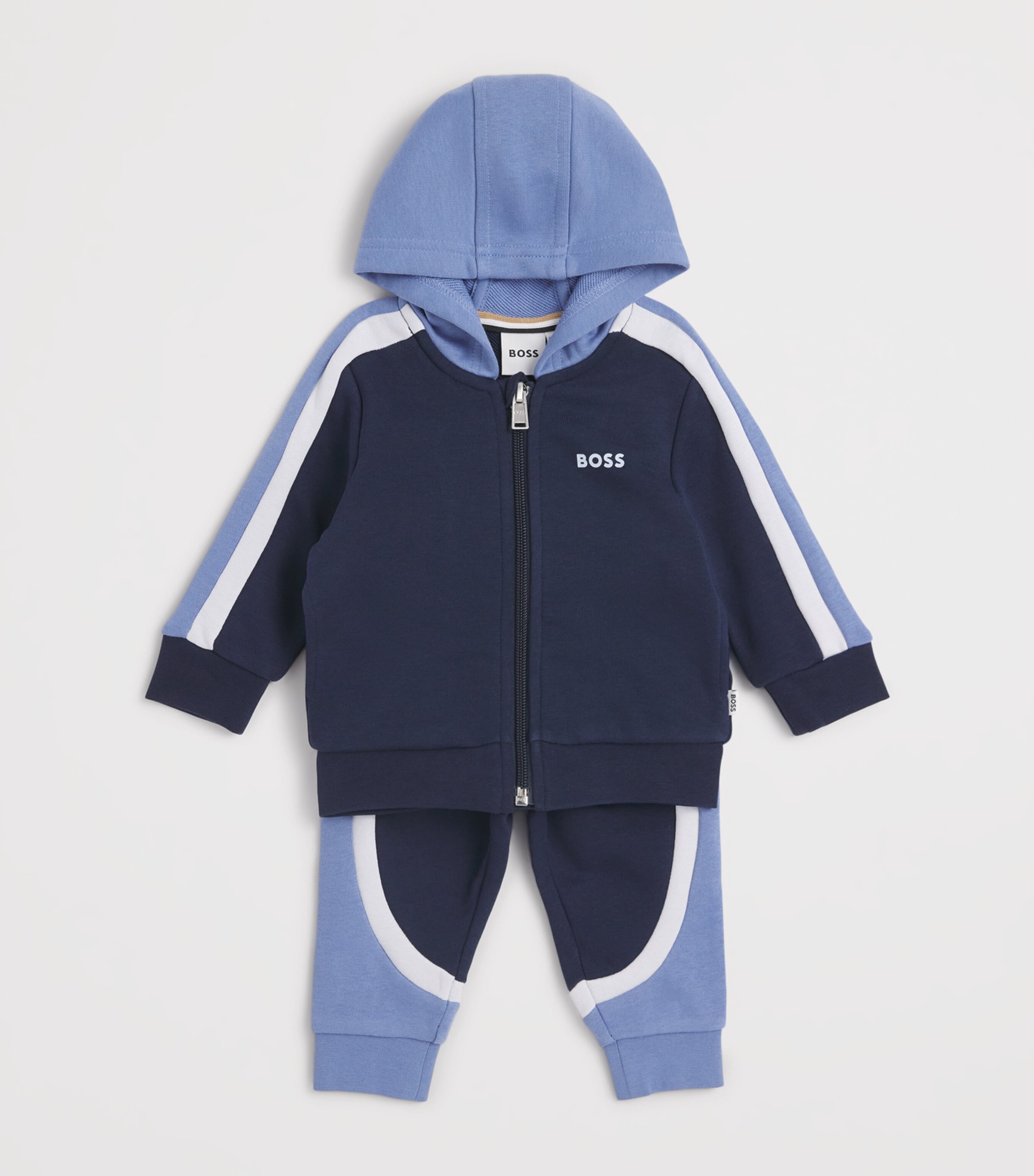 Hoodie and Sweatpants Tracksuit Set (3-36 Months) 849NAVY Image 3