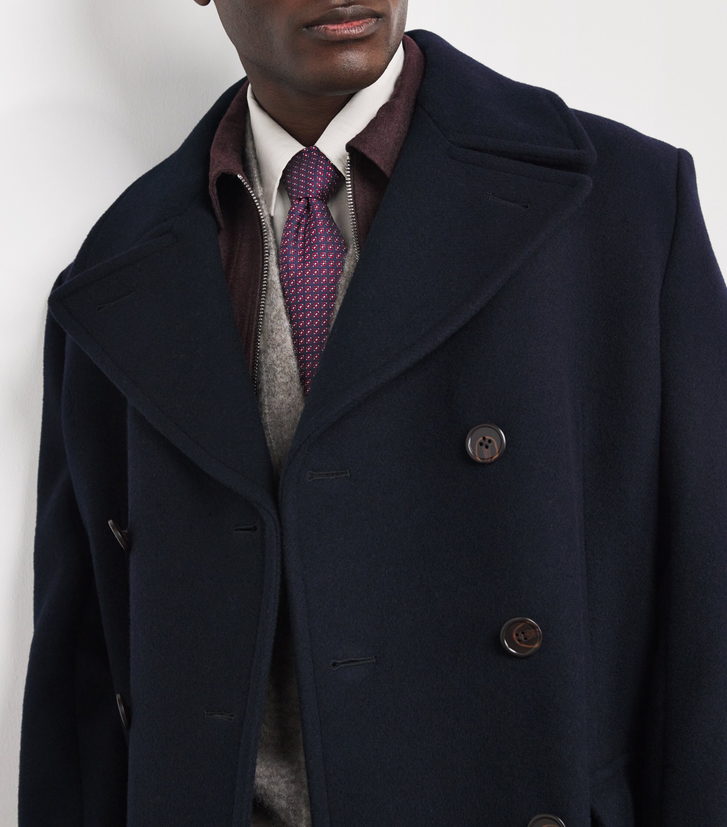 Canali Silk Jacquard Tie Image 2