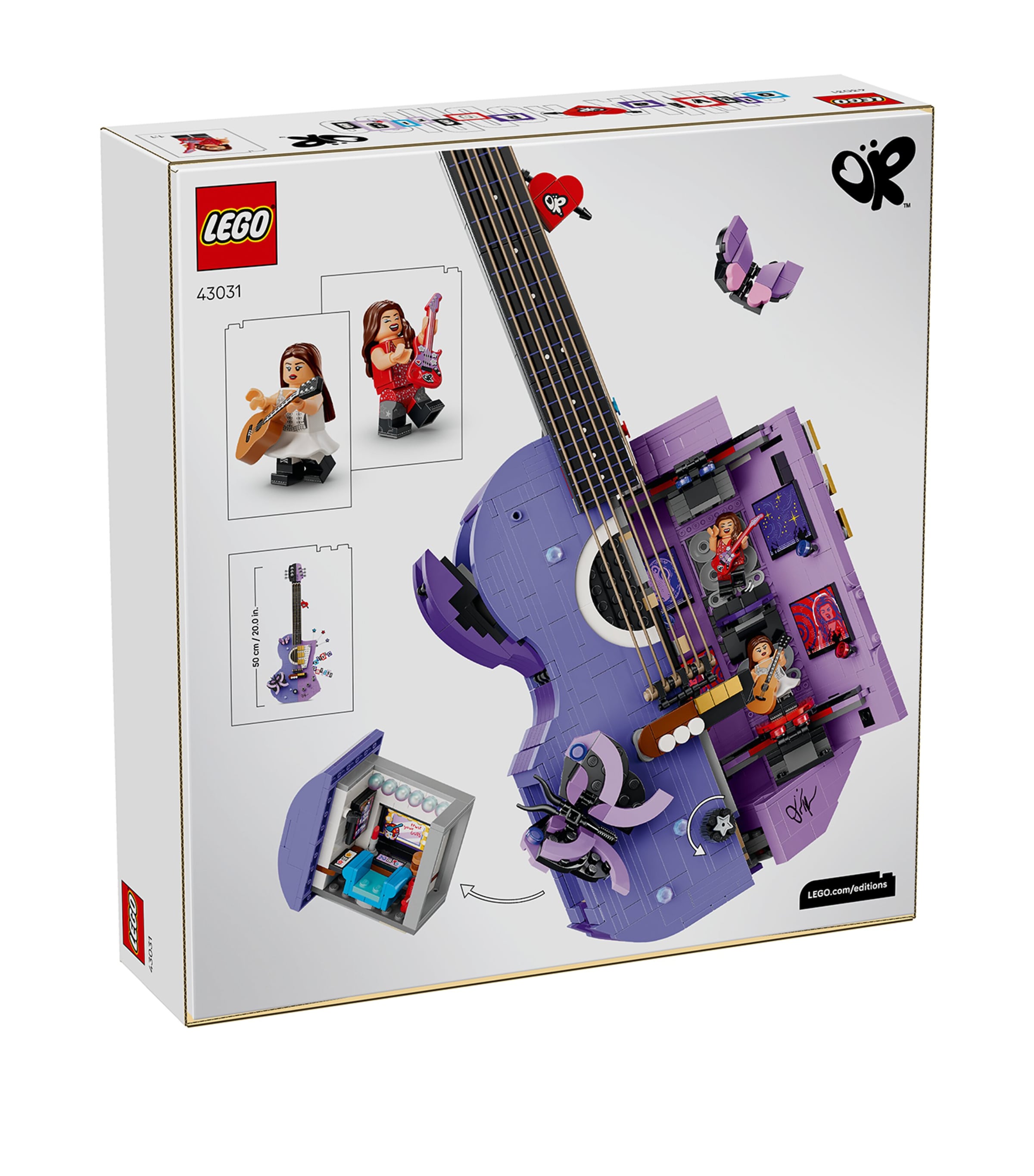 Lego LEGO Editions Olivia Rodrigo's Dual Guitar 43031 Image 2