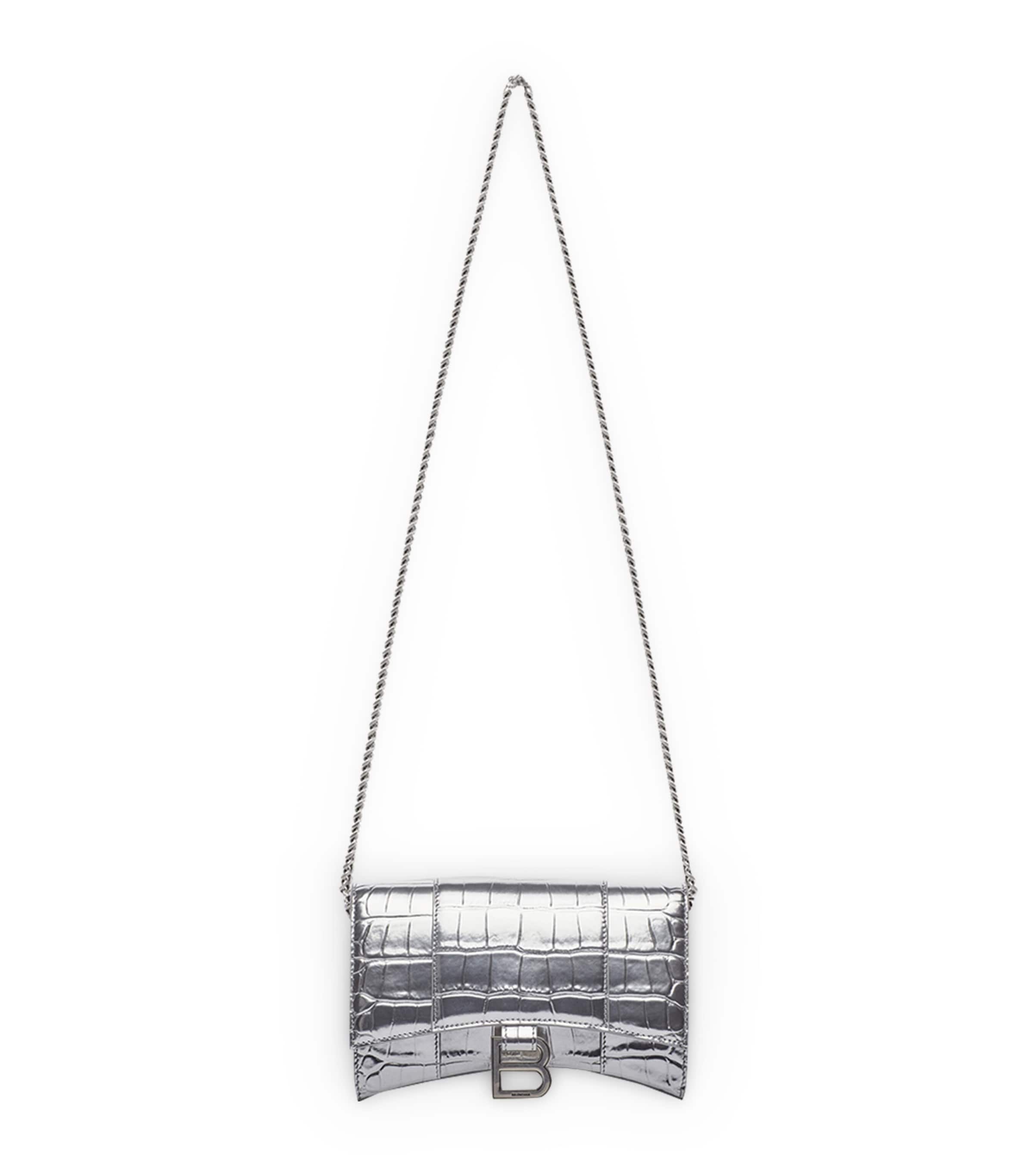 Balenciaga Hourglass Chain Wallet Image 1
