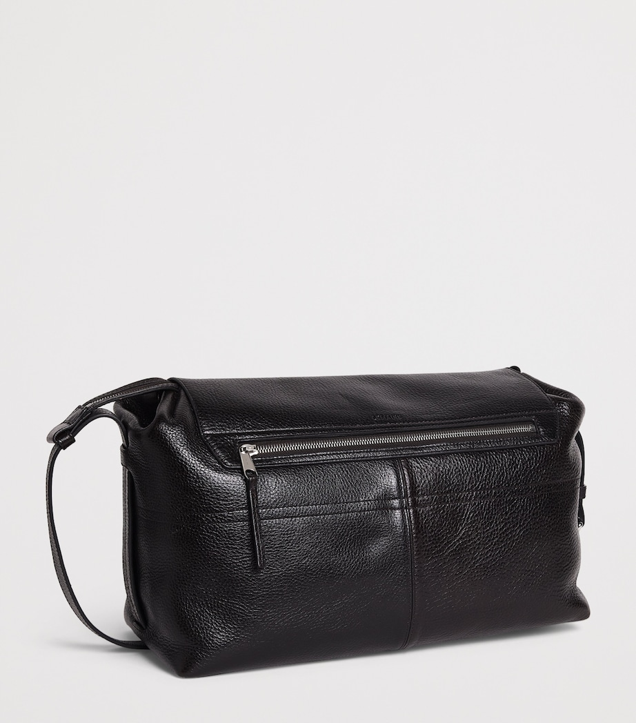 Nappa Leather Gear Week-End Bag ESPRESSO/ BR495 Image 3