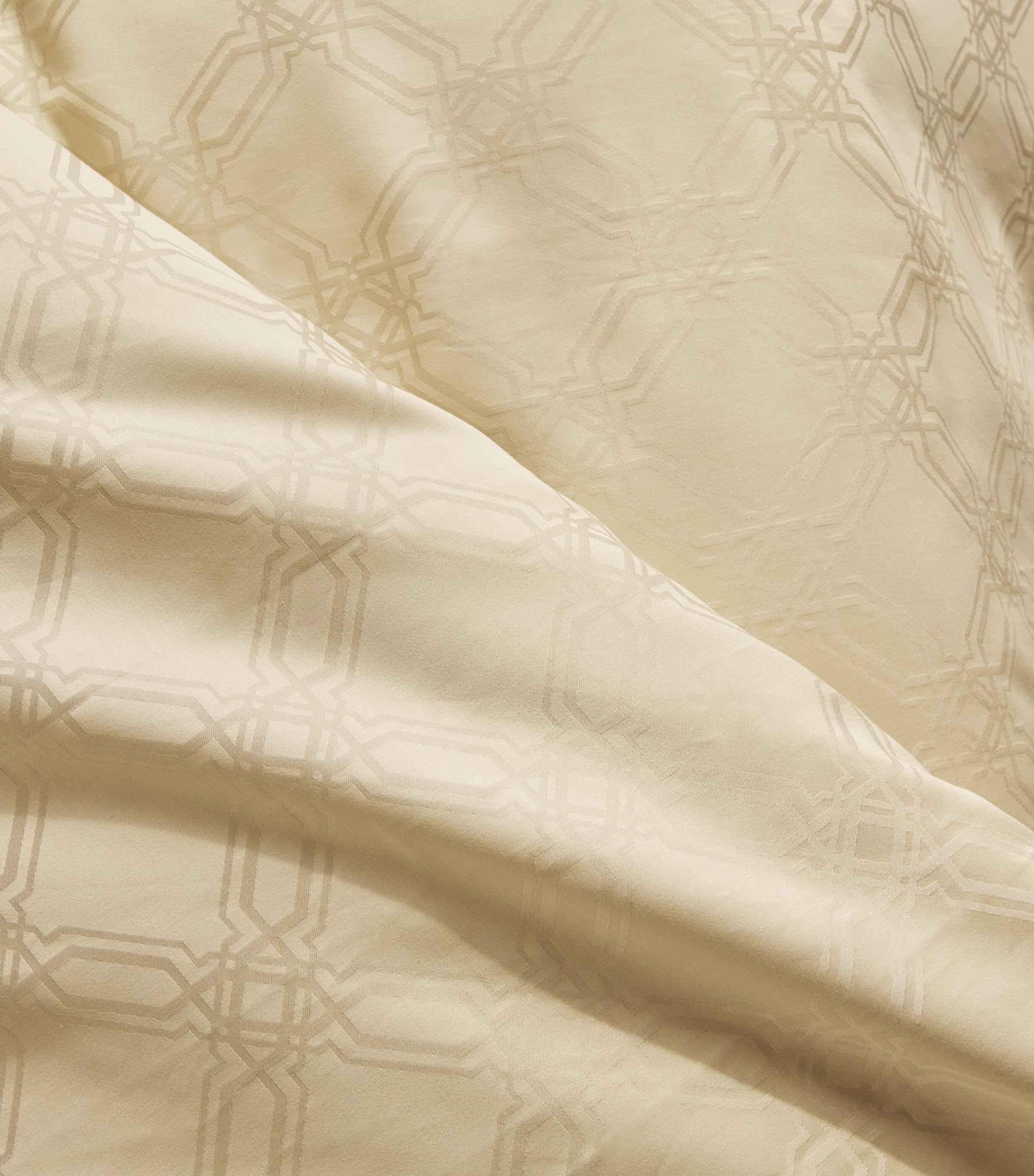 Halsey Super King Duvet Cover Set (260cm x 220cm) SILVER Image 3