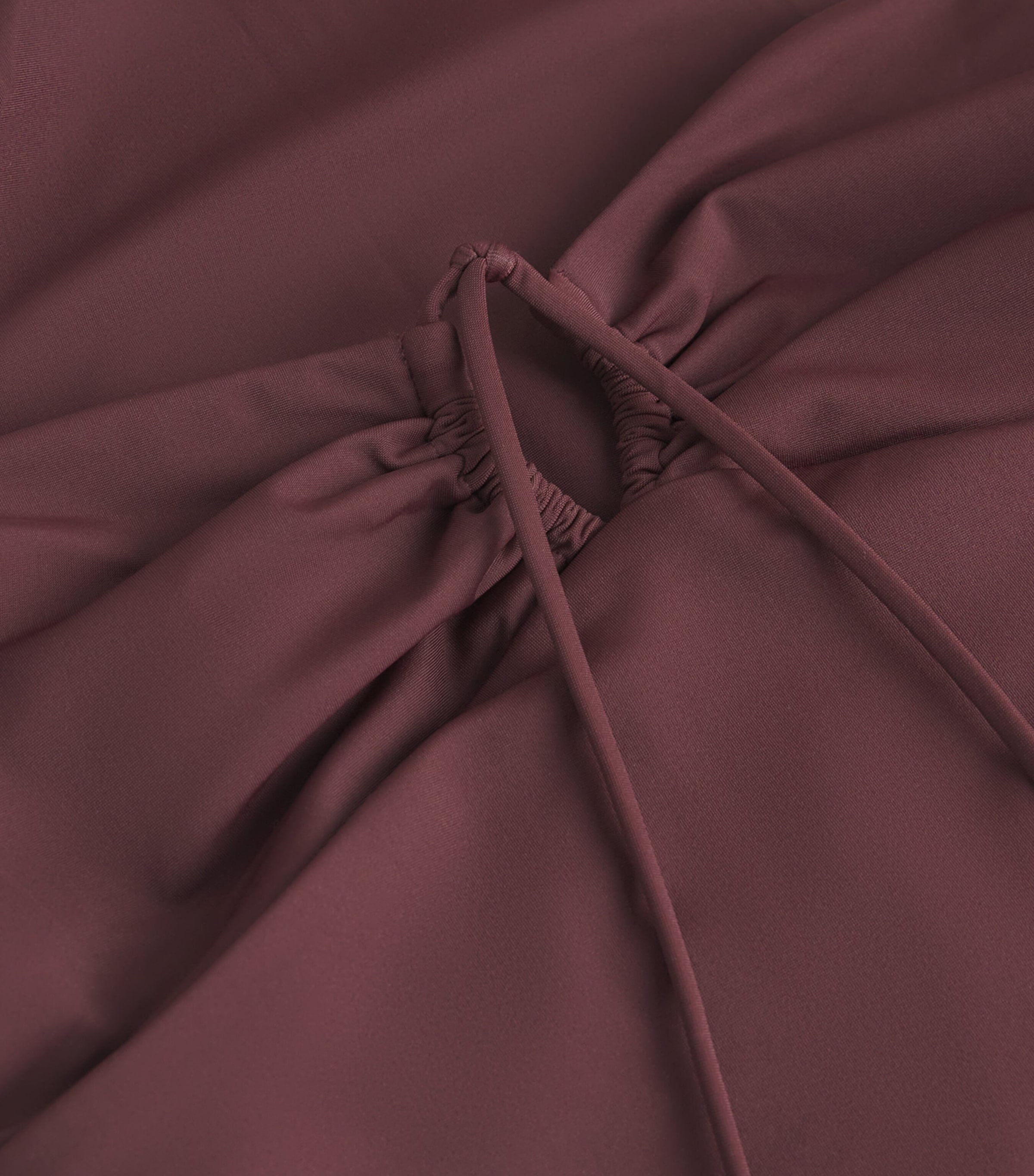 Halterneck One-Piece Swimsuit 605 MERLOT Image 4