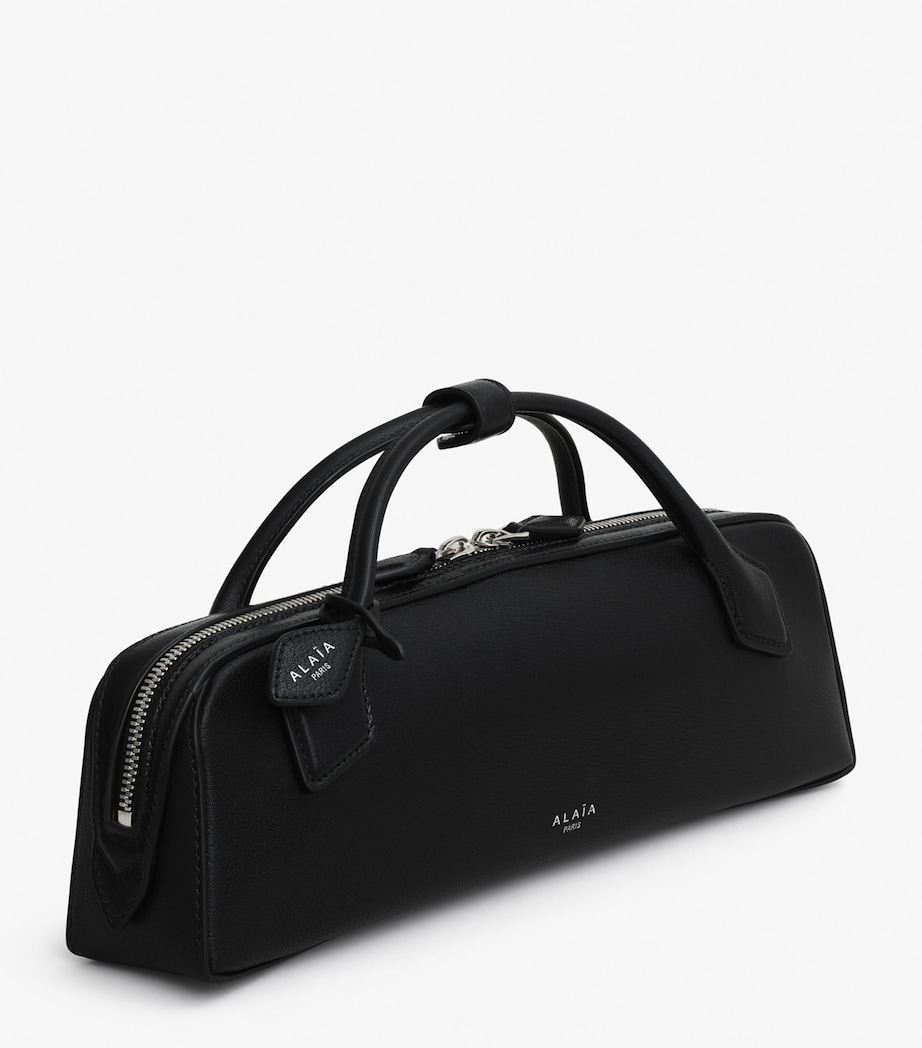 Leather Le Teckel Top-Handle Bag NOIR Image 2