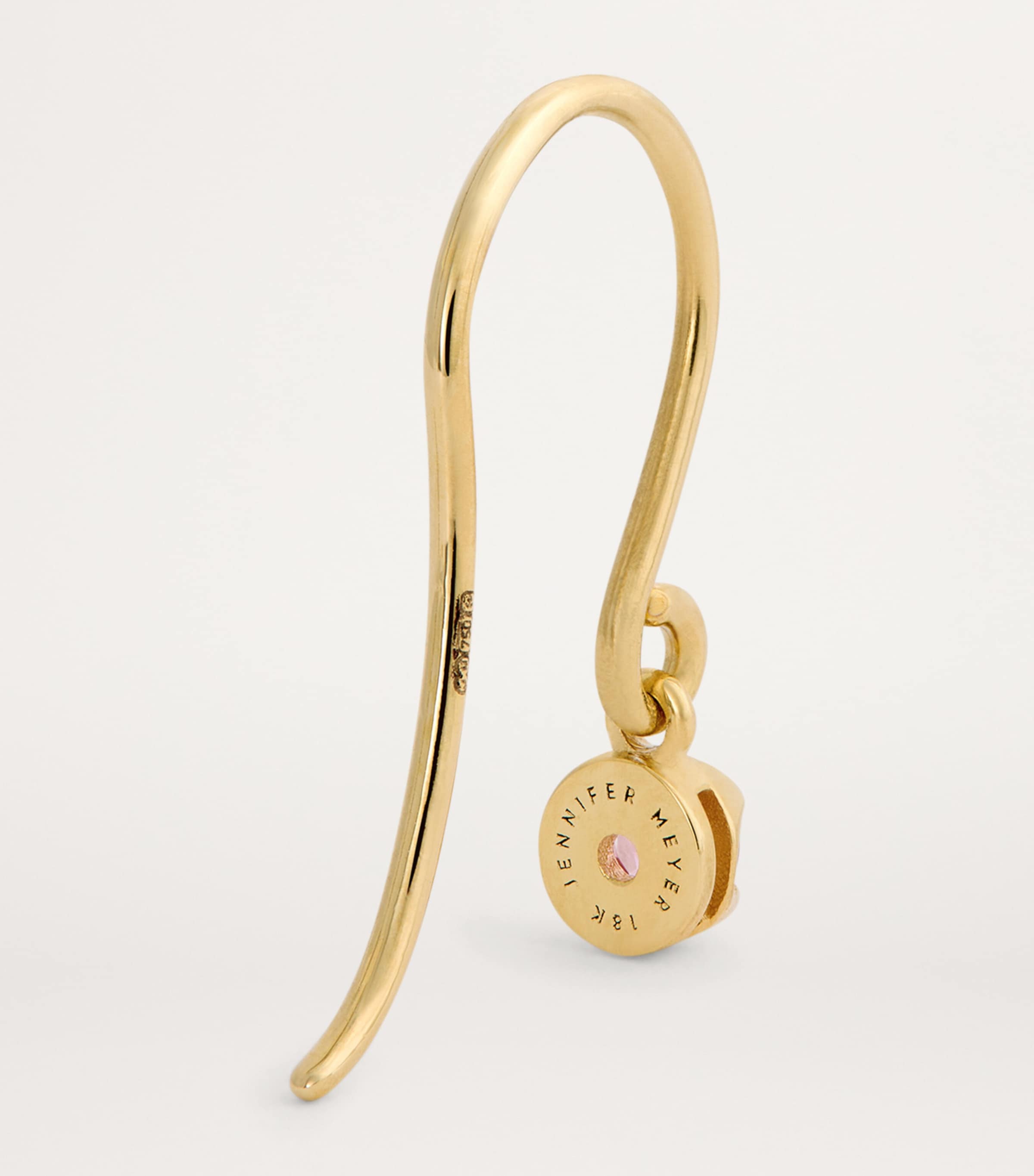 Yellow Gold and Sapphire Edith Drop Earrings YELLOW GOLD Image 4