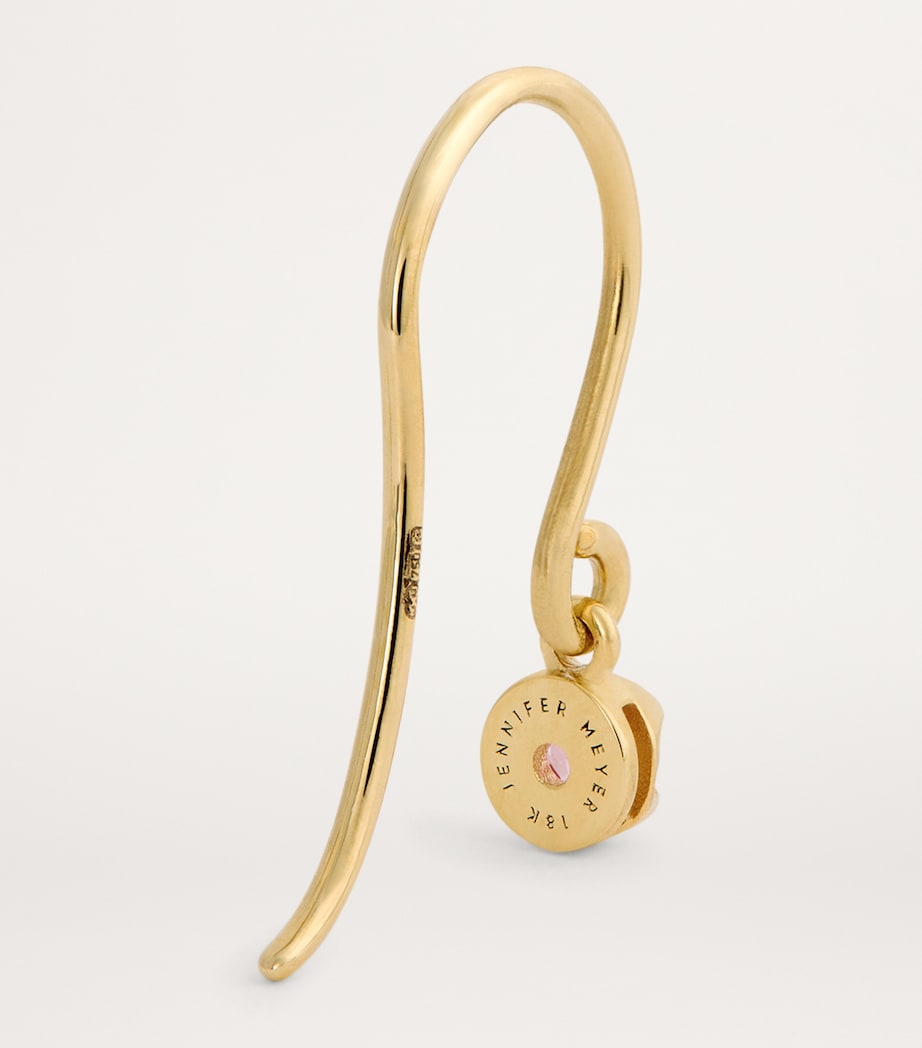 Yellow Gold and Sapphire Edith Drop Earrings YELLOW GOLD Image 4