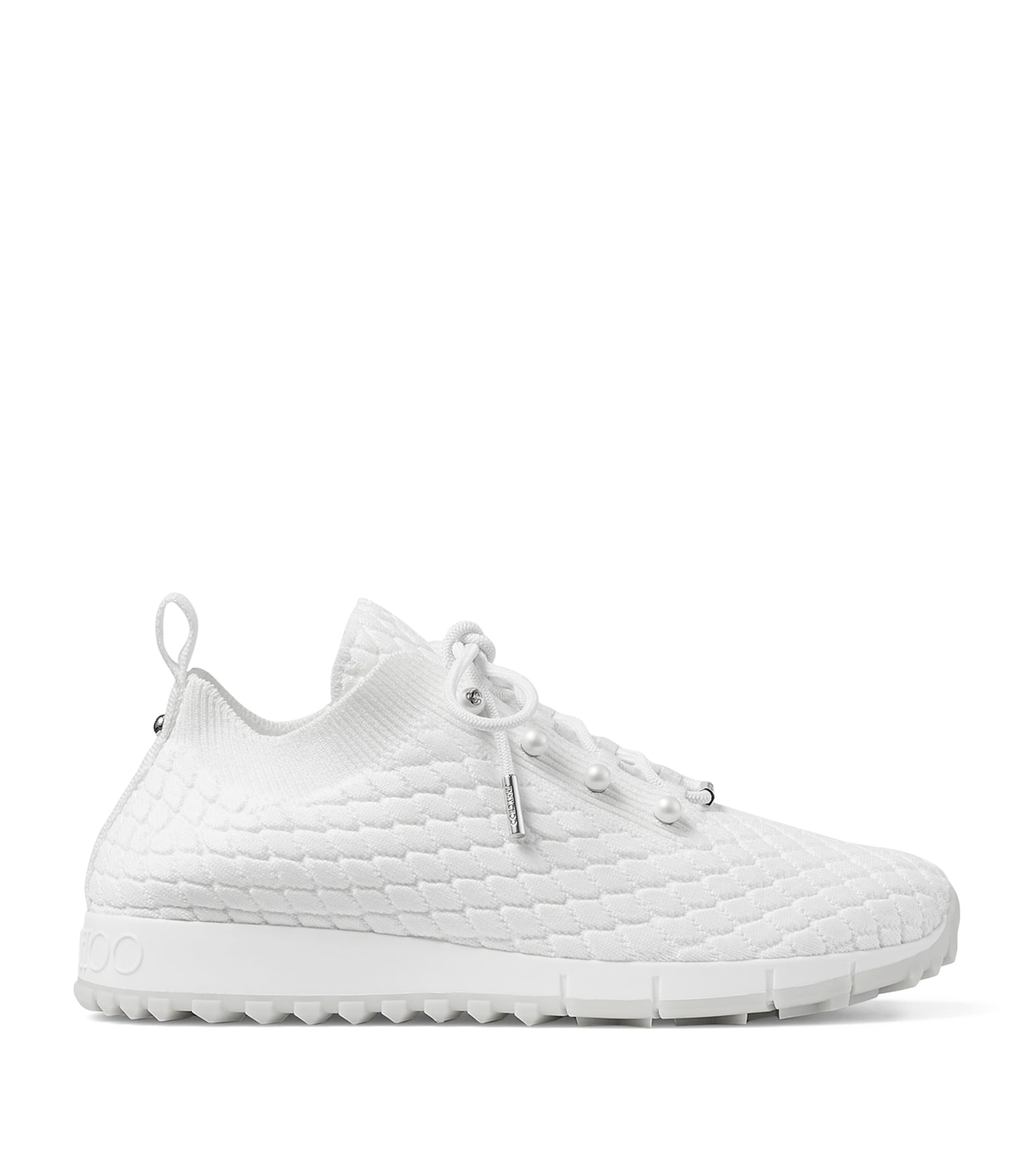 Veles Knitted Sneakers X WHITE Image 1
