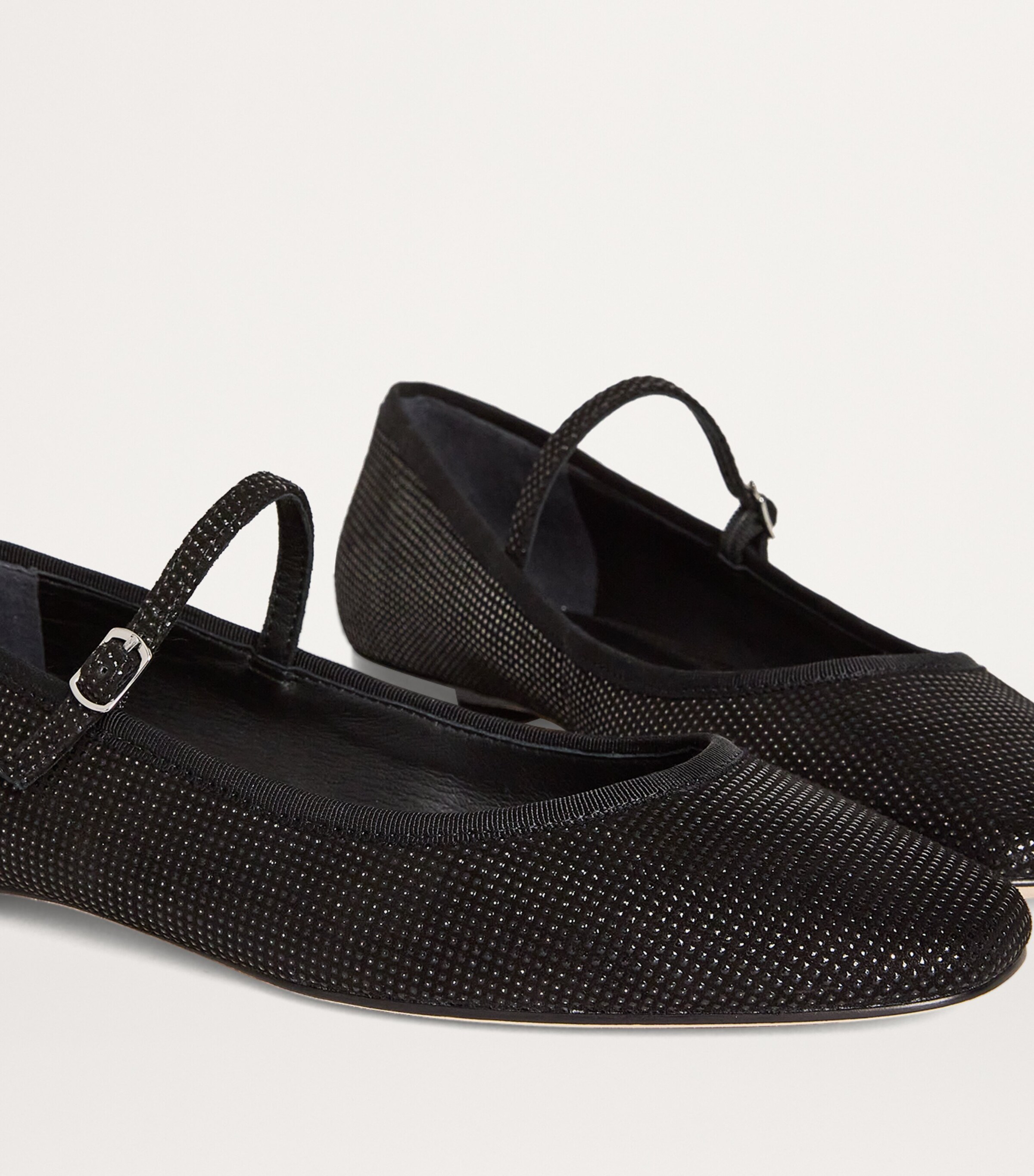 Embellished Jolie Ballet Flats BLACK Image 7