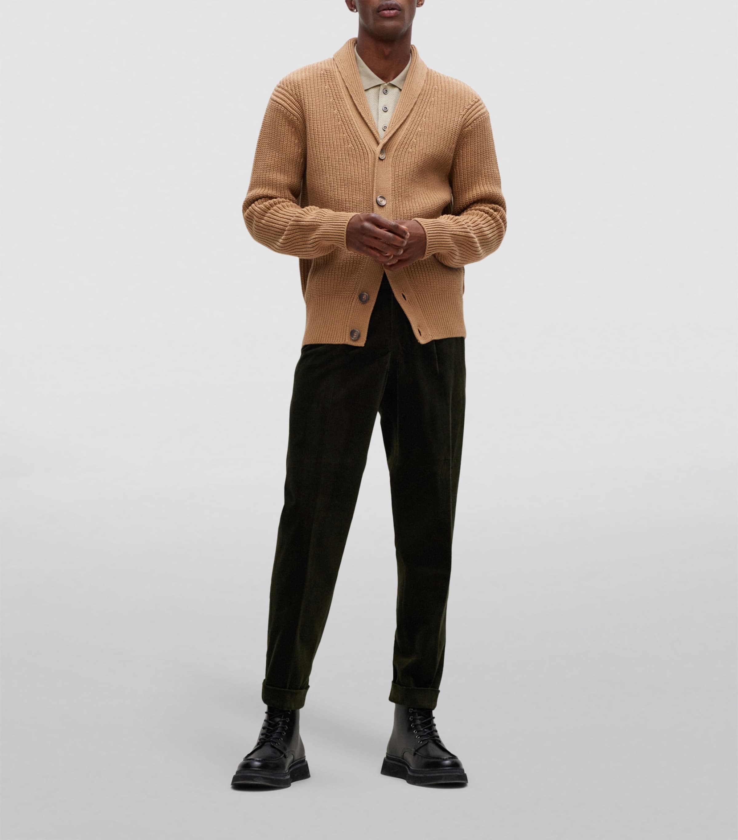 Long-Sleeved Polo Shirt 131 Image 2