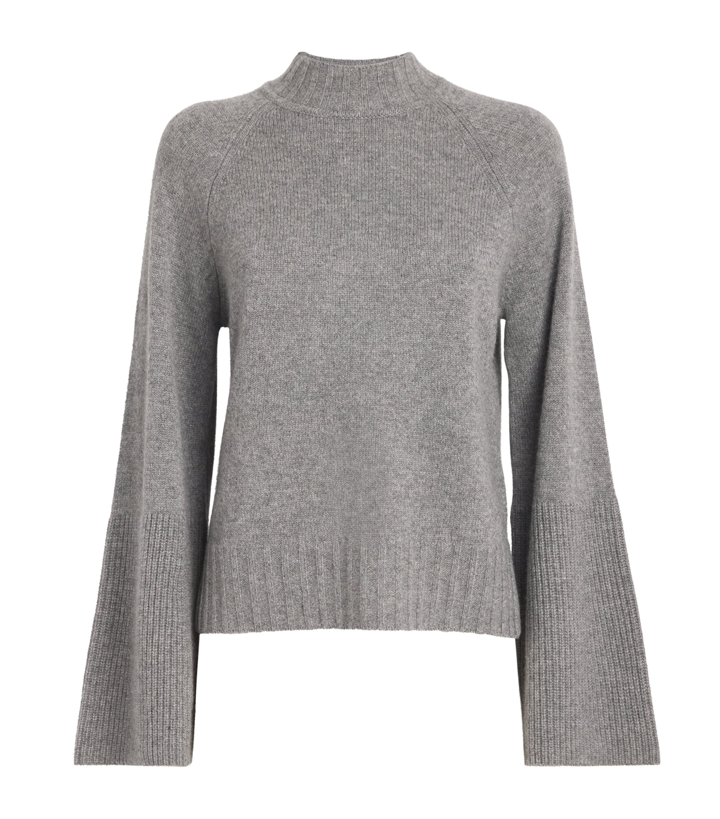 Shop Paige Cashmere Laurel Sweater In Grey