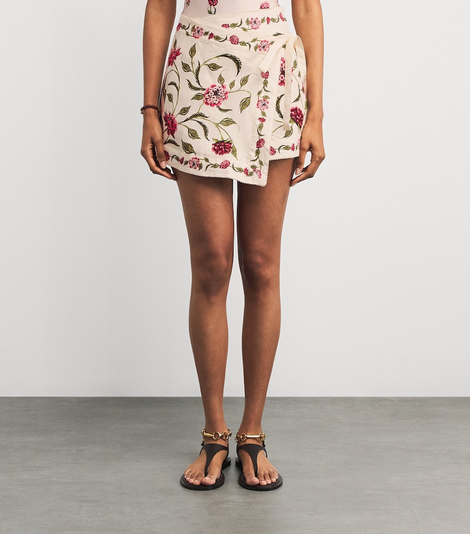 Linen Luna Quebrada Mini Pareo MULTICOLOR Image 3