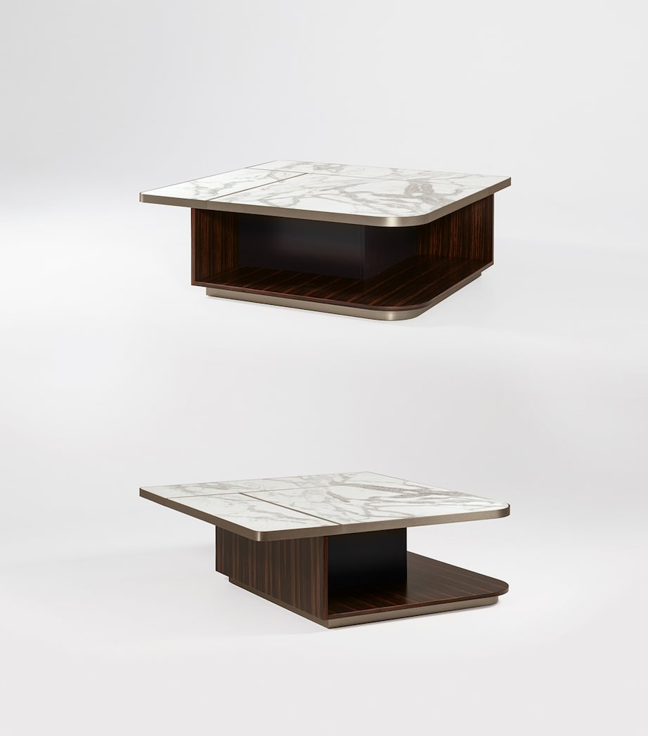 Luxor Cocktail Table WHITE Image 3