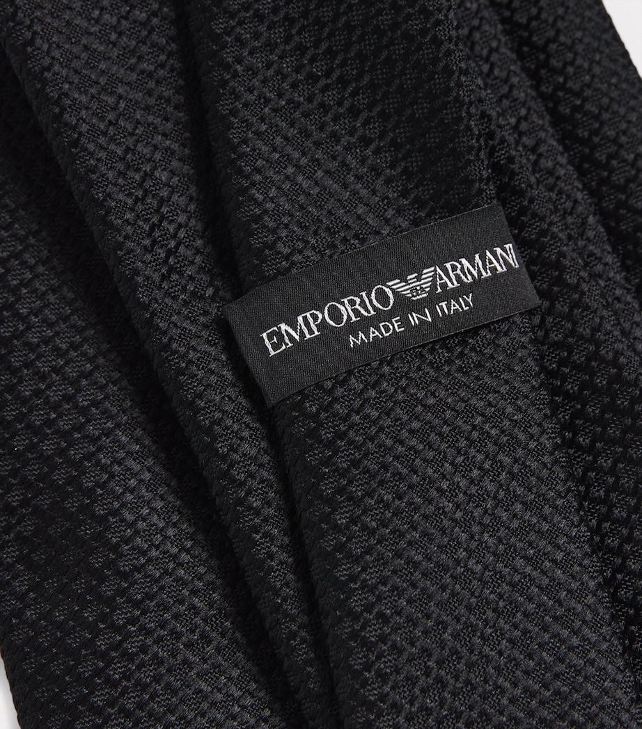 Silk Geometric Jacquard Tie UC001 Image 2