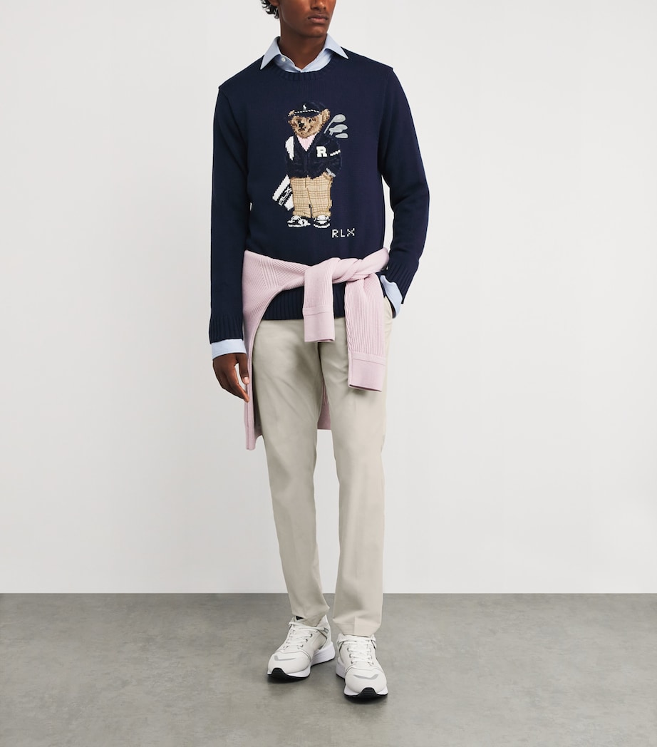 Performance Twill Slim Trousers BASIC SAND Image 2