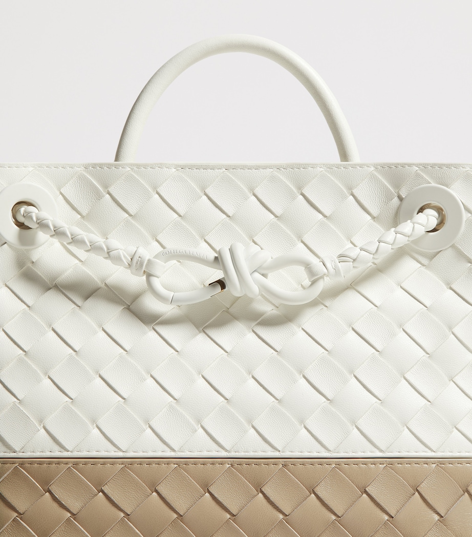 Bottega Veneta Womens Small Leather Andiamo Top-Handle Bag Image 5