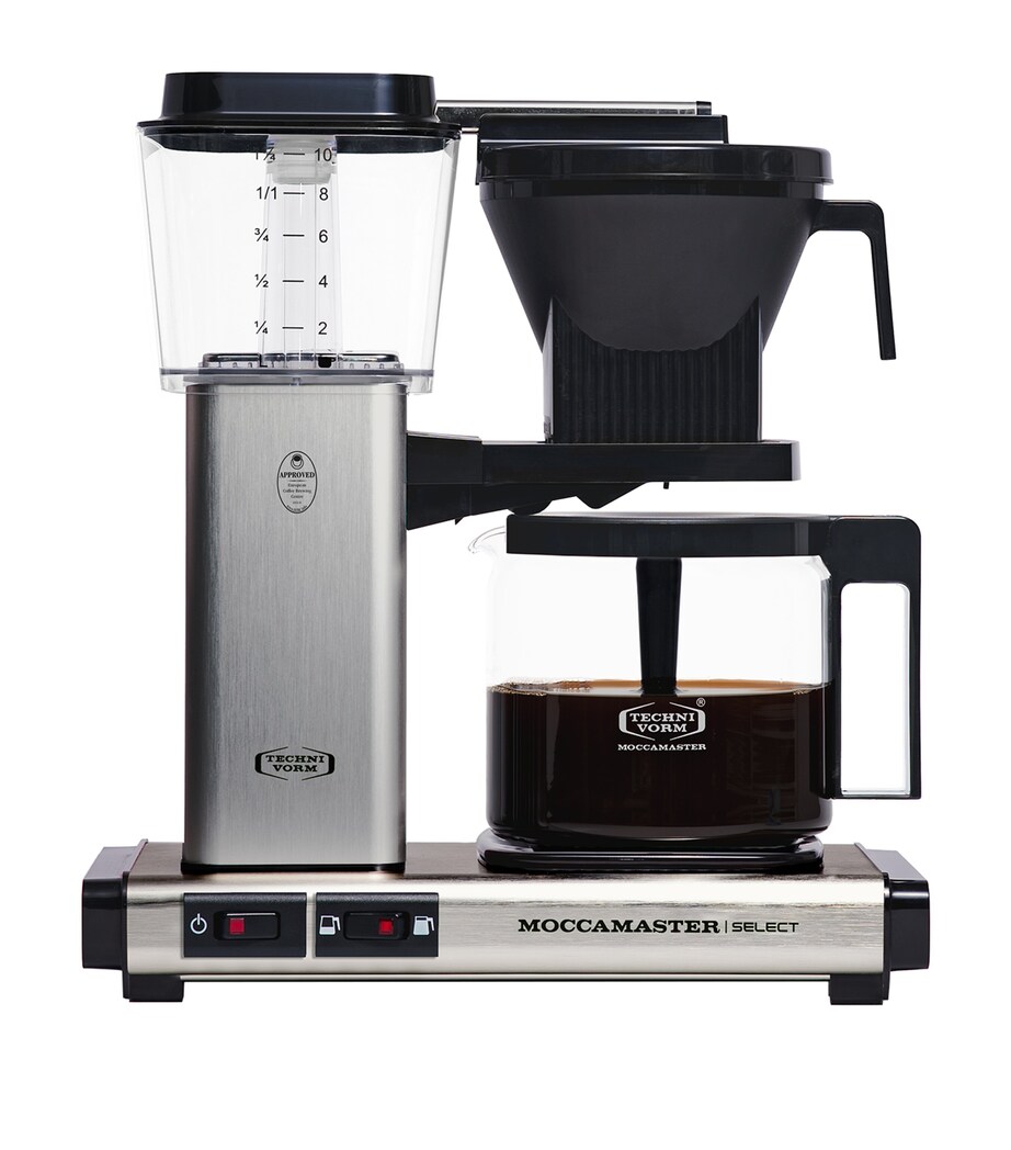 Moccamaster KBG Select Filter Coffee Machine Brushed Image 1