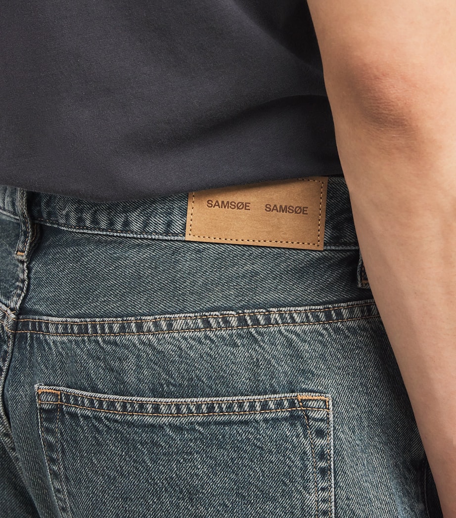 Saeddie Straight Jeans DARK CARIBBEAN Image 6