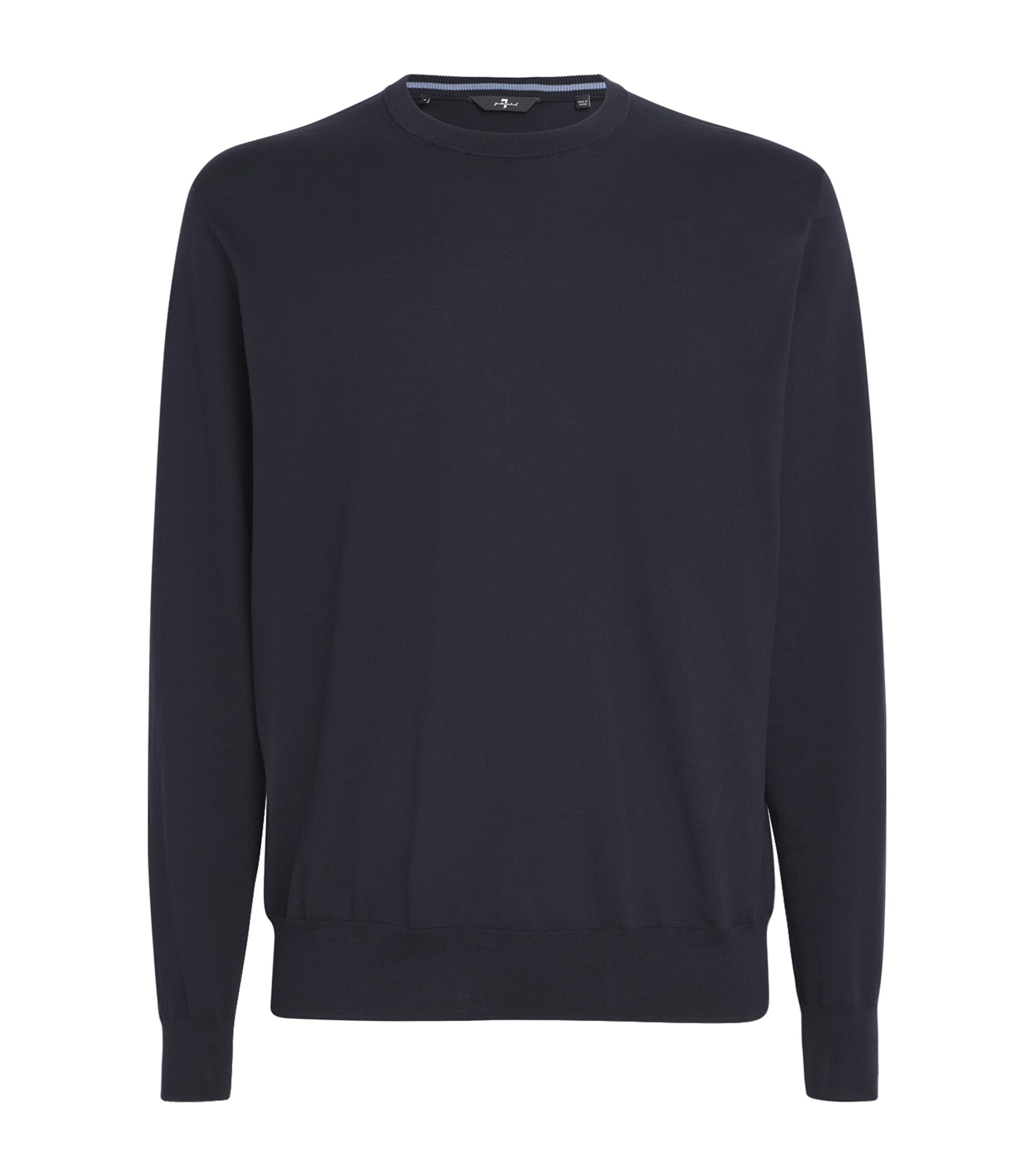 7 FOR ALL MANKIND COTTON CREW NECK SWEATSHIRT