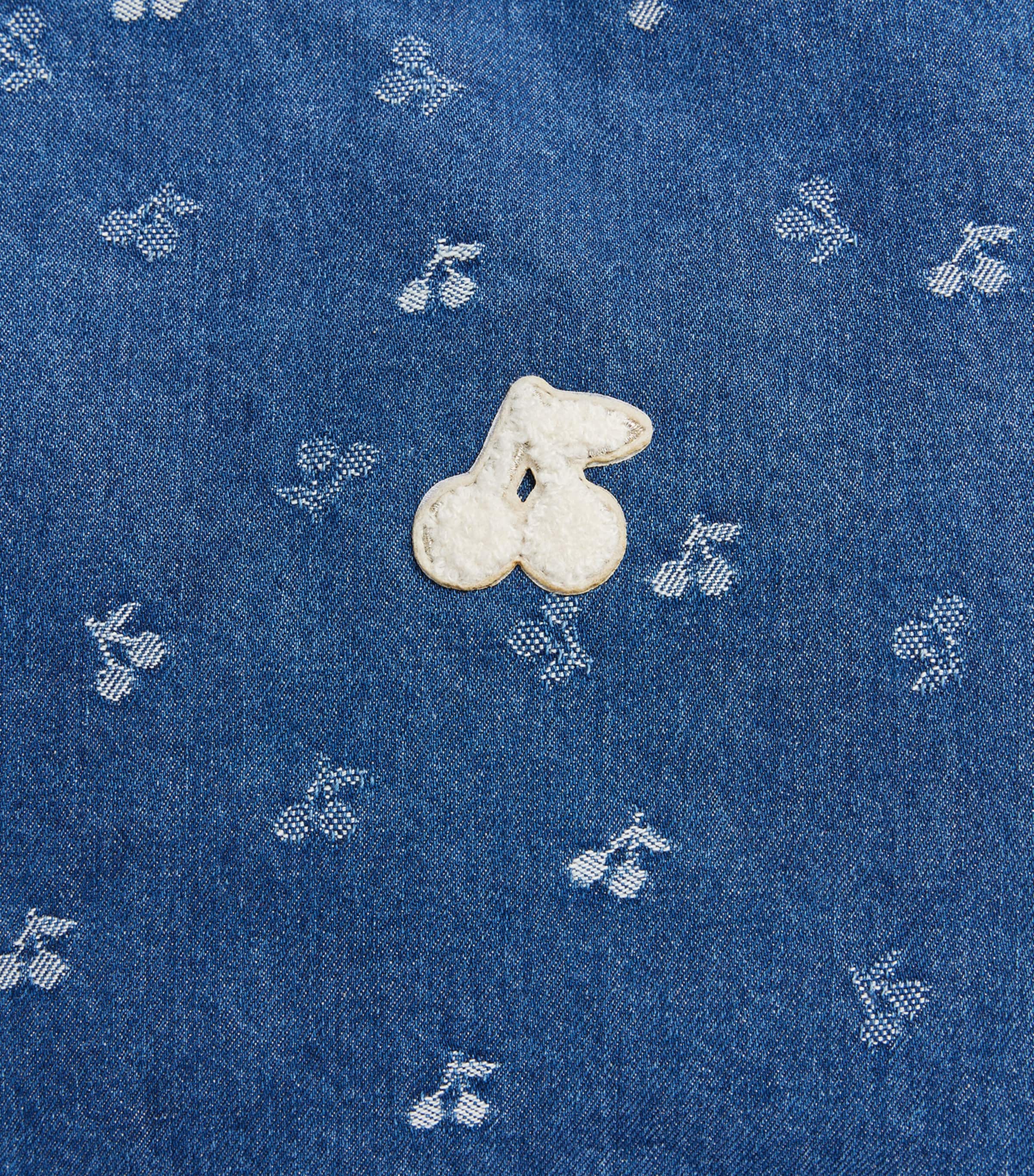 Denim Cherry Tote Bag IMP JEAN CLAIR Image 5