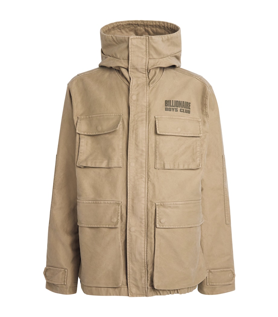 Cotton Moleskin Field Jacket FAWN Image 1